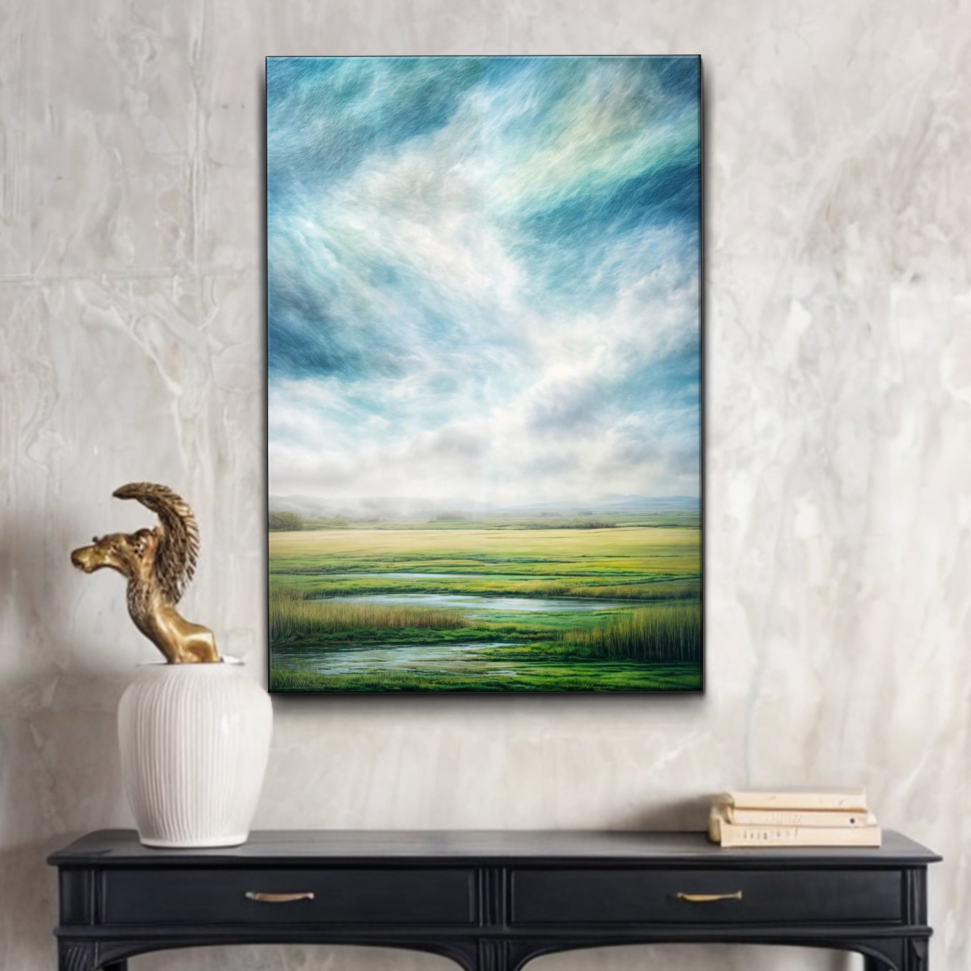 Modern Skyview Nature Wall Art on sale at MyriadMart