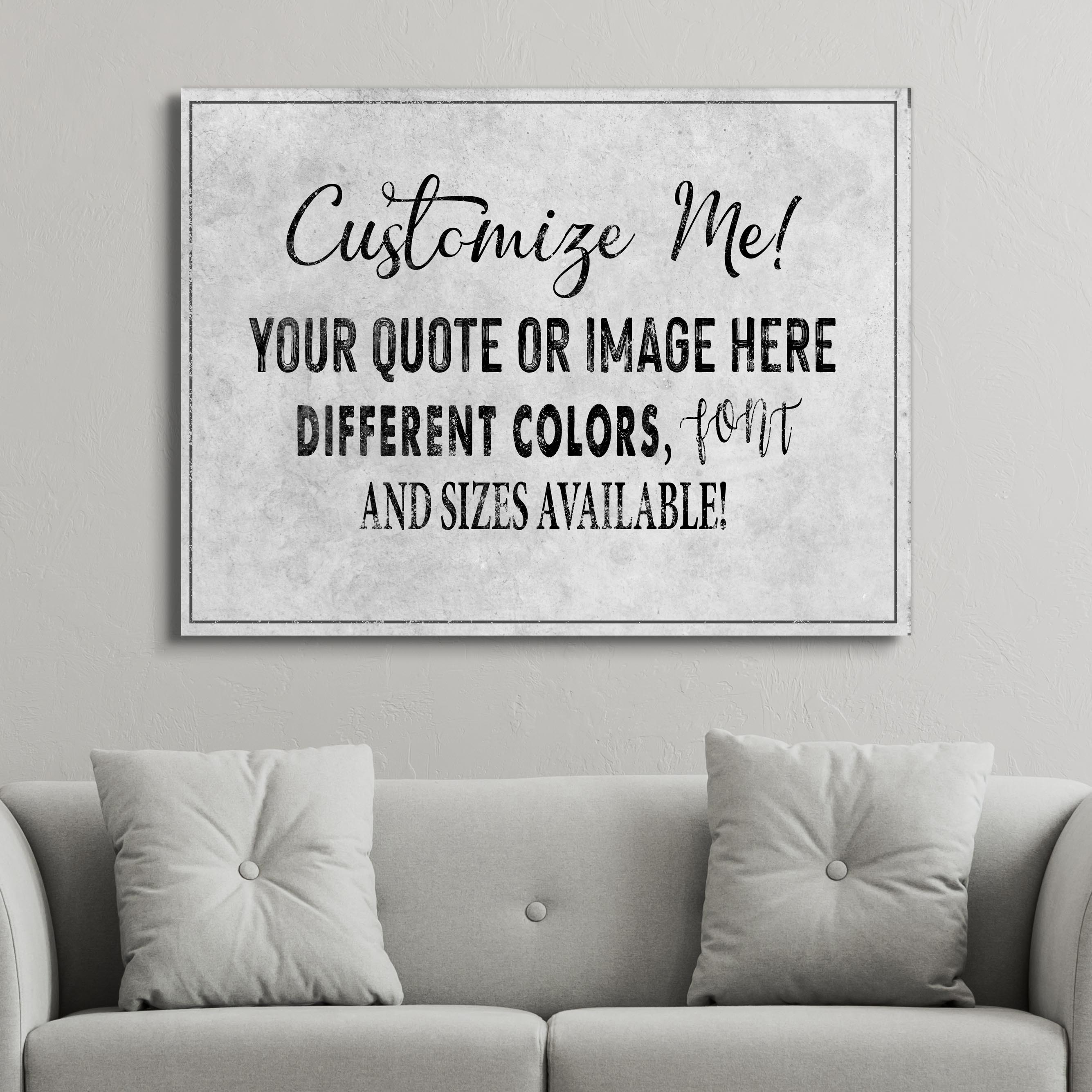 100% Custom - Personalized Premium Canvas on sale at MyriadMart