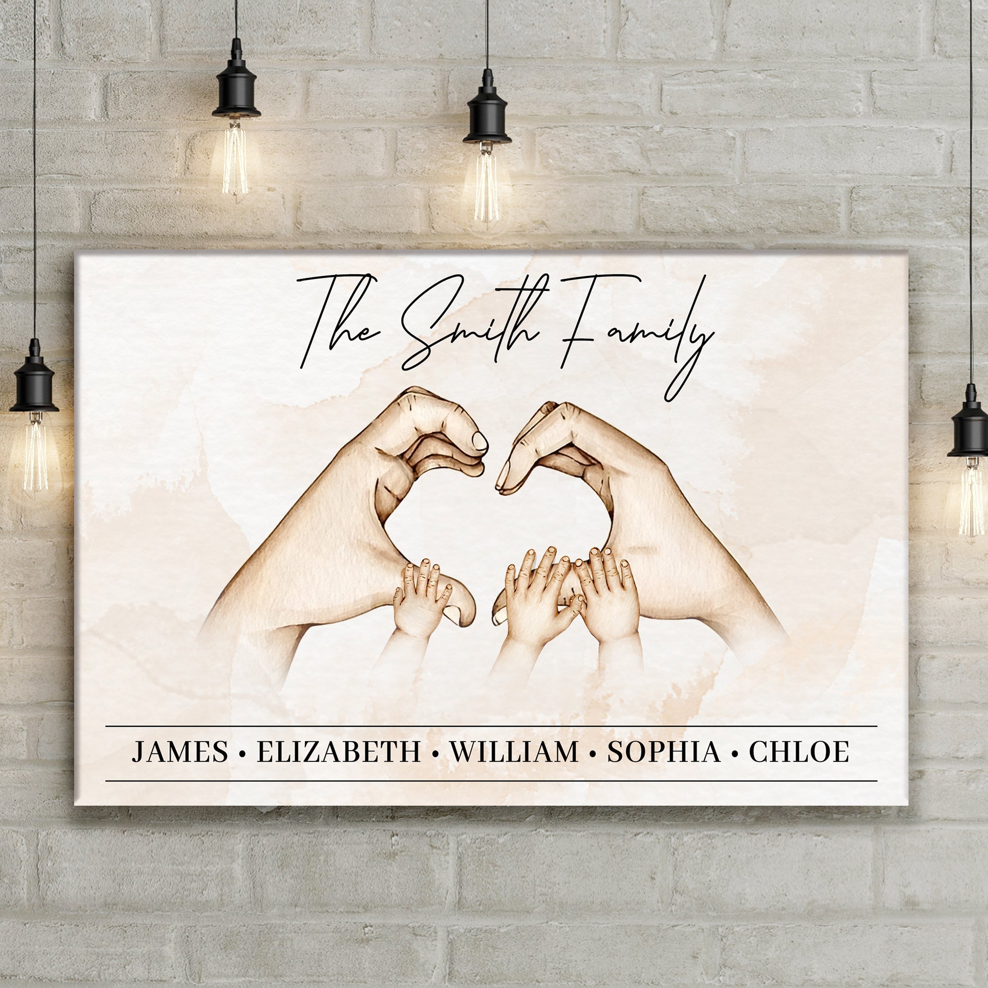 Mother's Day Sign Family Heart on sale at MyriadMart