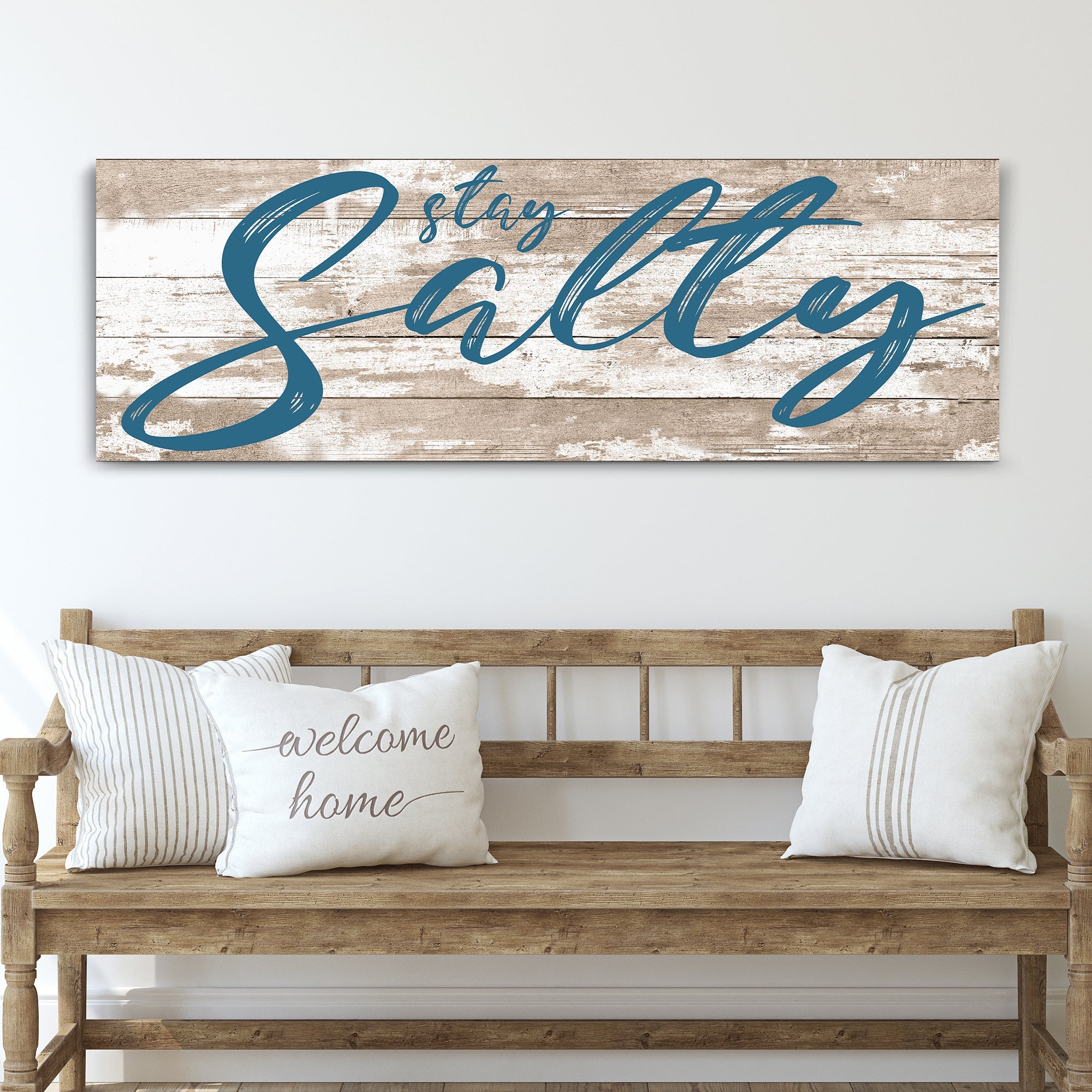 Stay Salty Coastal Sign II on sale at MyriadMart