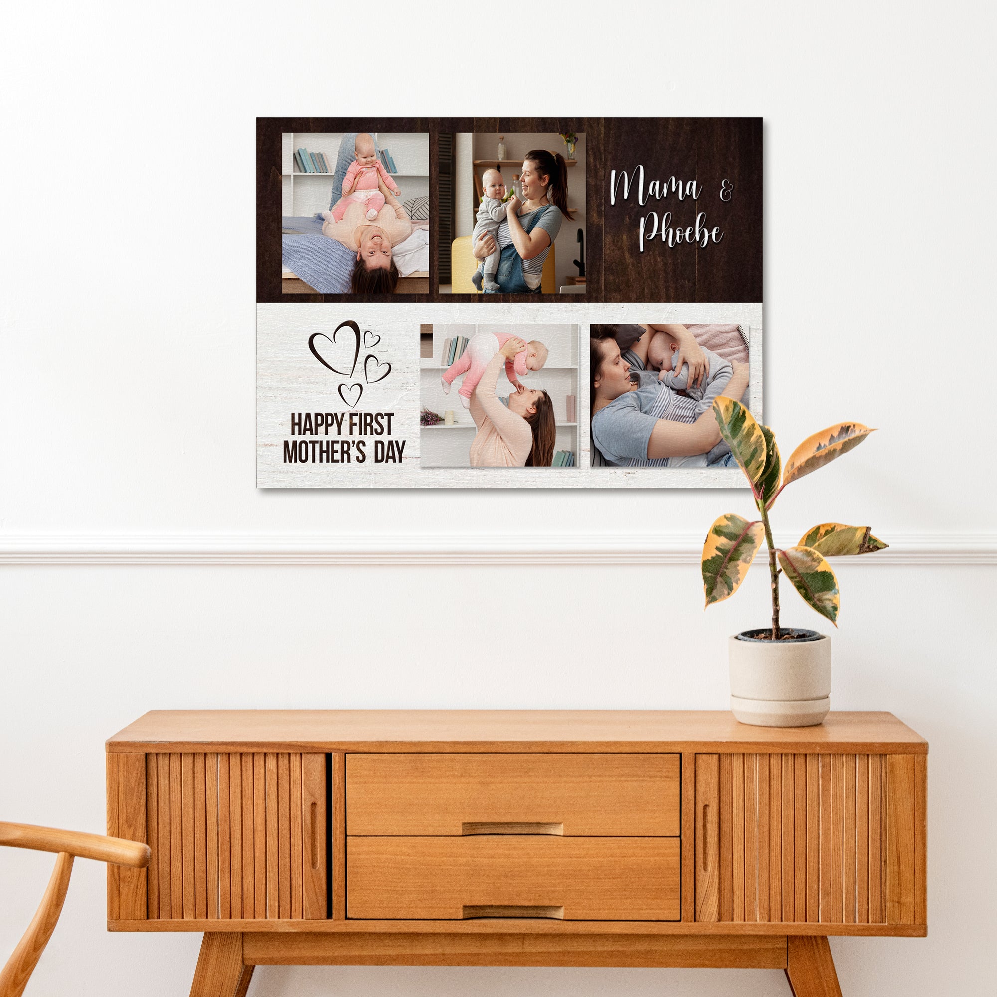 Happy First Mother's Day Sign on sale at MyriadMart