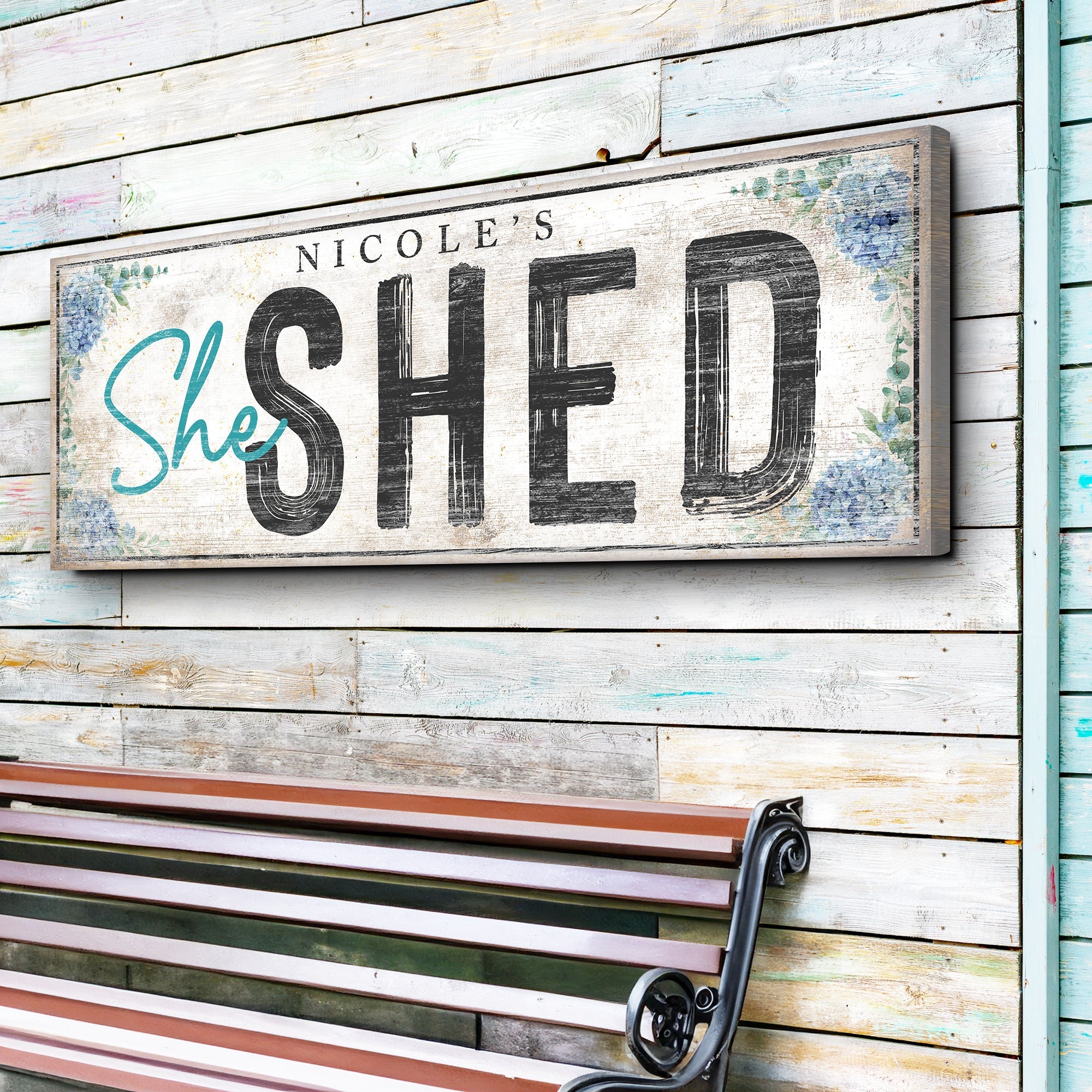 Personalized She Shed Sign XI on sale at MyriadMart