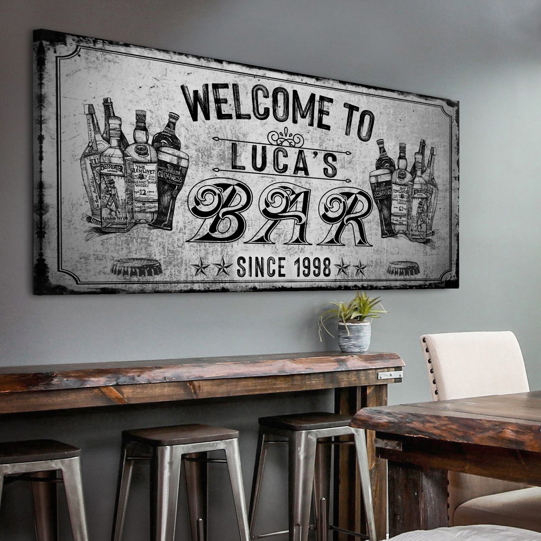 Bar Sign on sale at MyriadMart