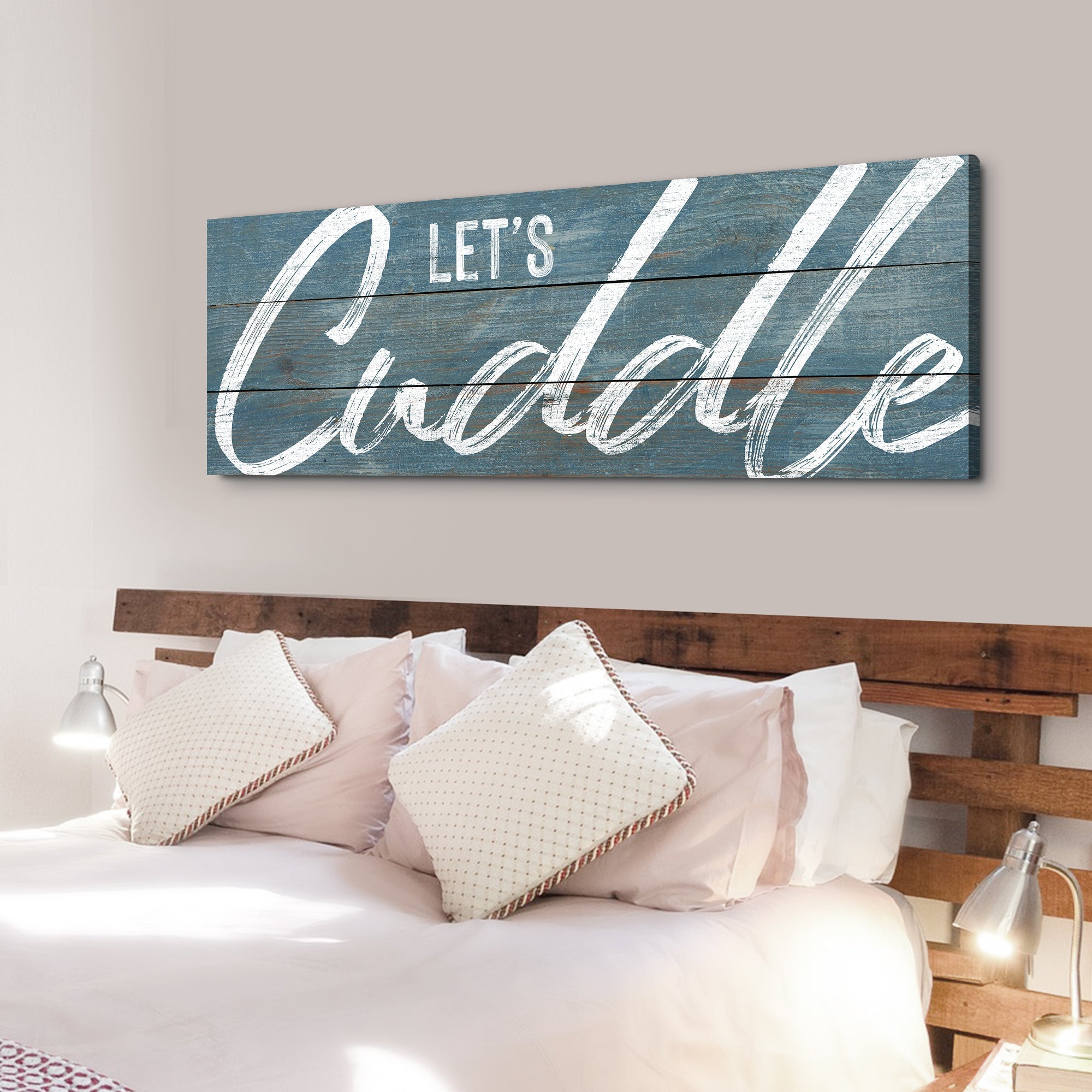 Let's Cuddle Sign on sale at MyriadMart