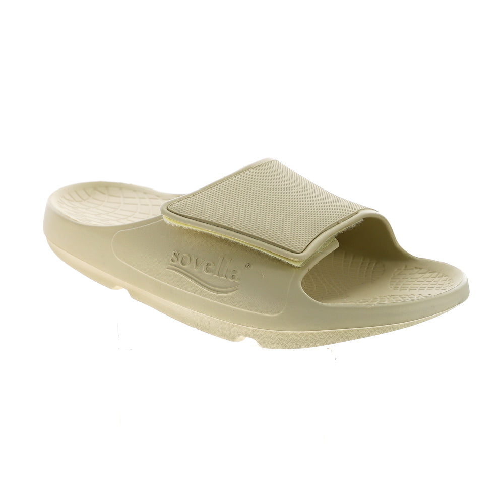 Sovella Active Recovery Sandals Men's PF Velcro Slide Bone on sale at MyriadMart