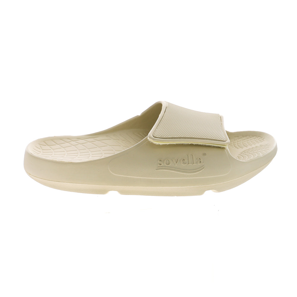 Sovella Active Recovery Sandals Men's PF Velcro Slide Bone on sale at MyriadMart