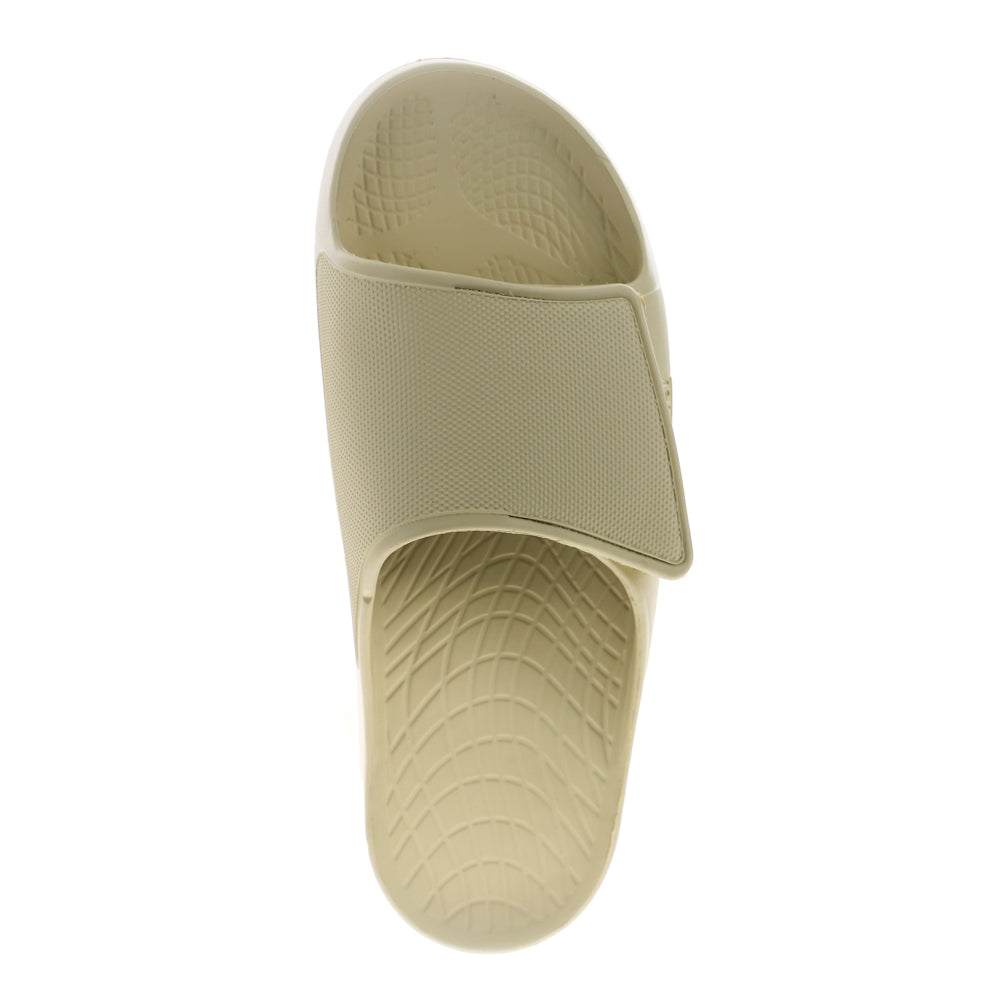Sovella Active Recovery Sandals Men's PF Velcro Slide Bone on sale at MyriadMart