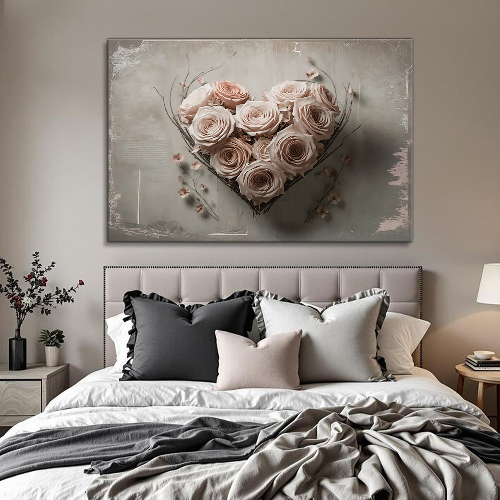 Floral Heart Wall Art on sale at MyriadMart