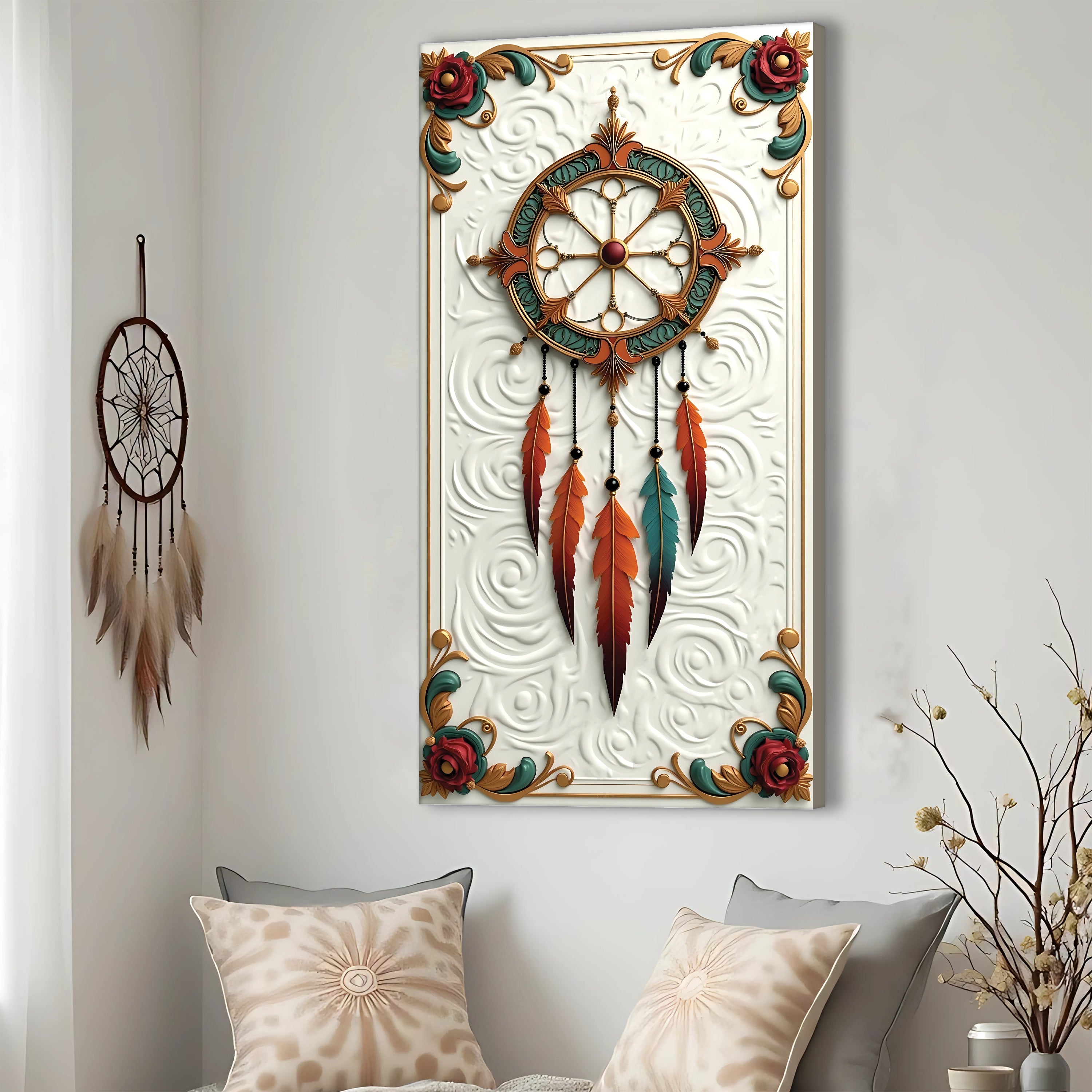 3D Whispering Feathers Wall Art III on sale at MyriadMart