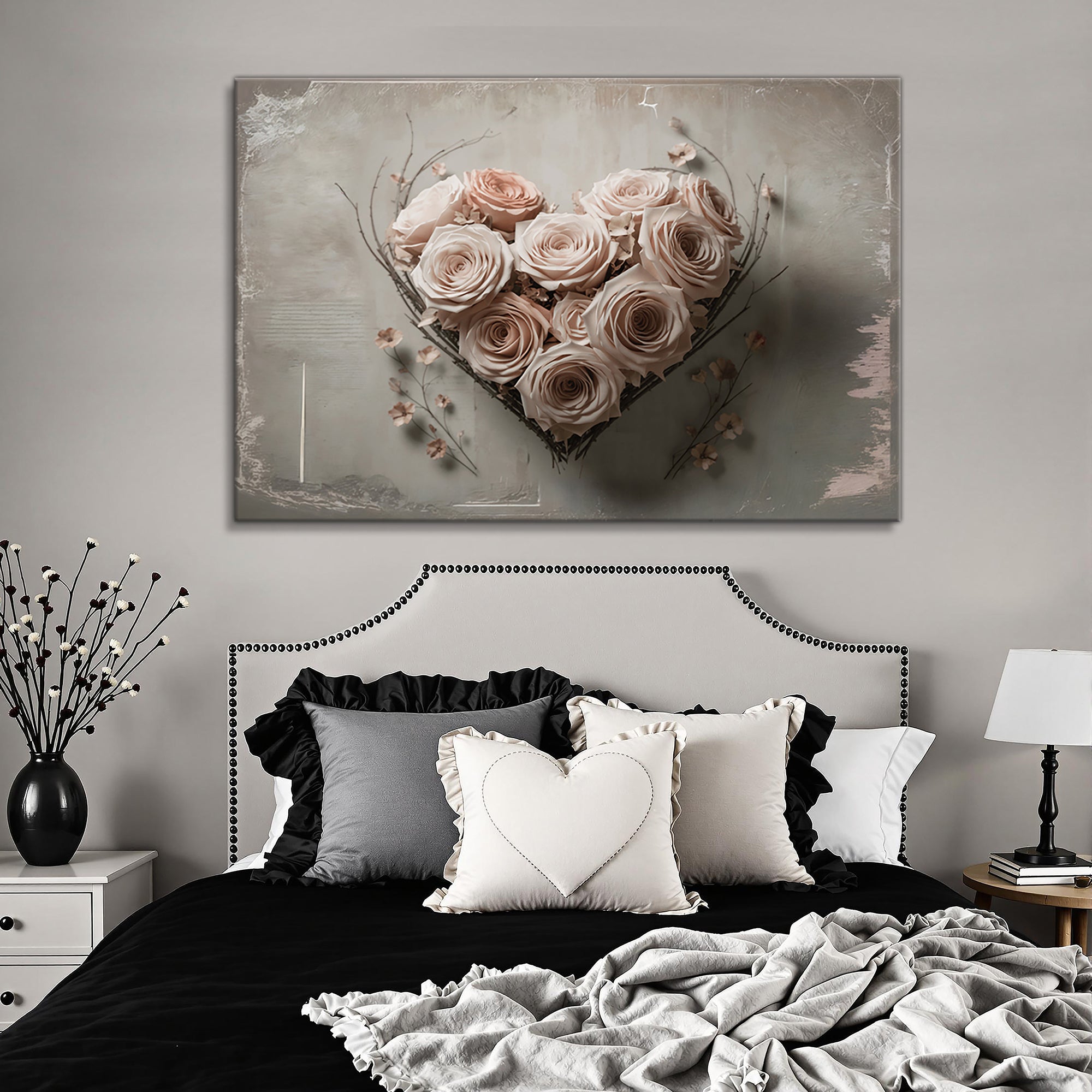 Floral Heart Wall Art on sale at MyriadMart