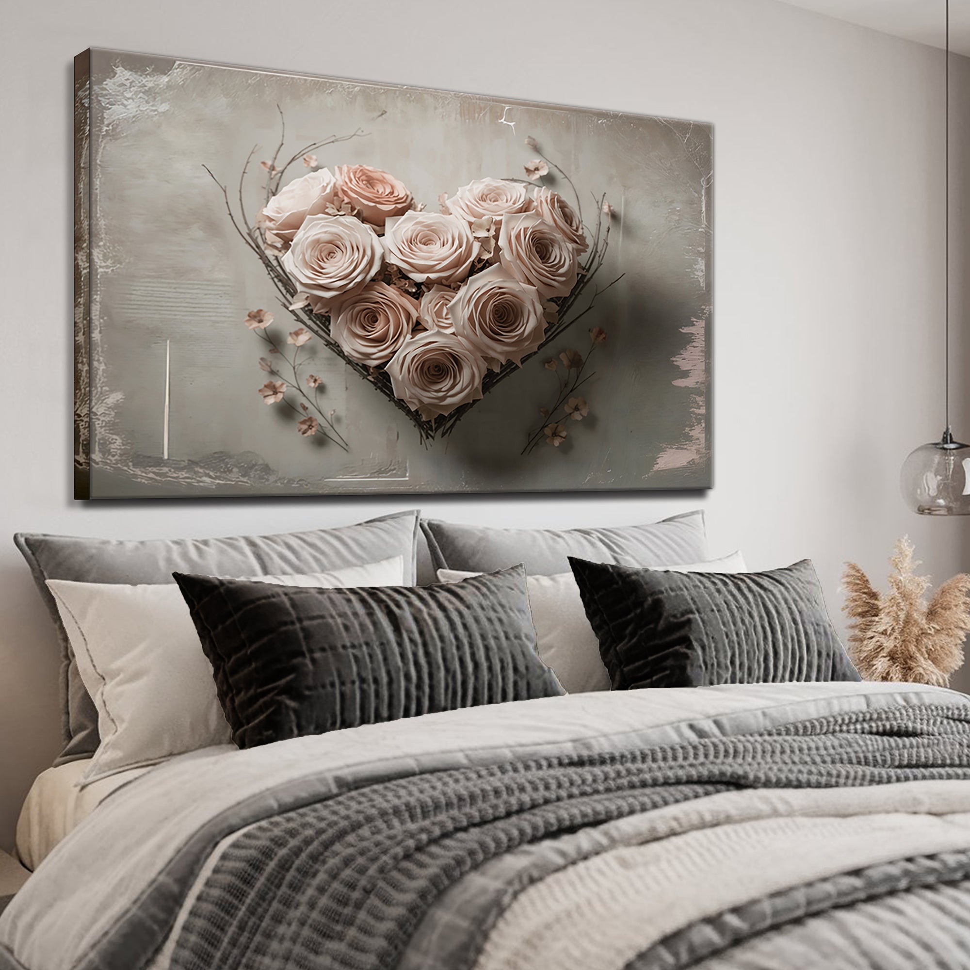 Floral Heart Wall Art on sale at MyriadMart