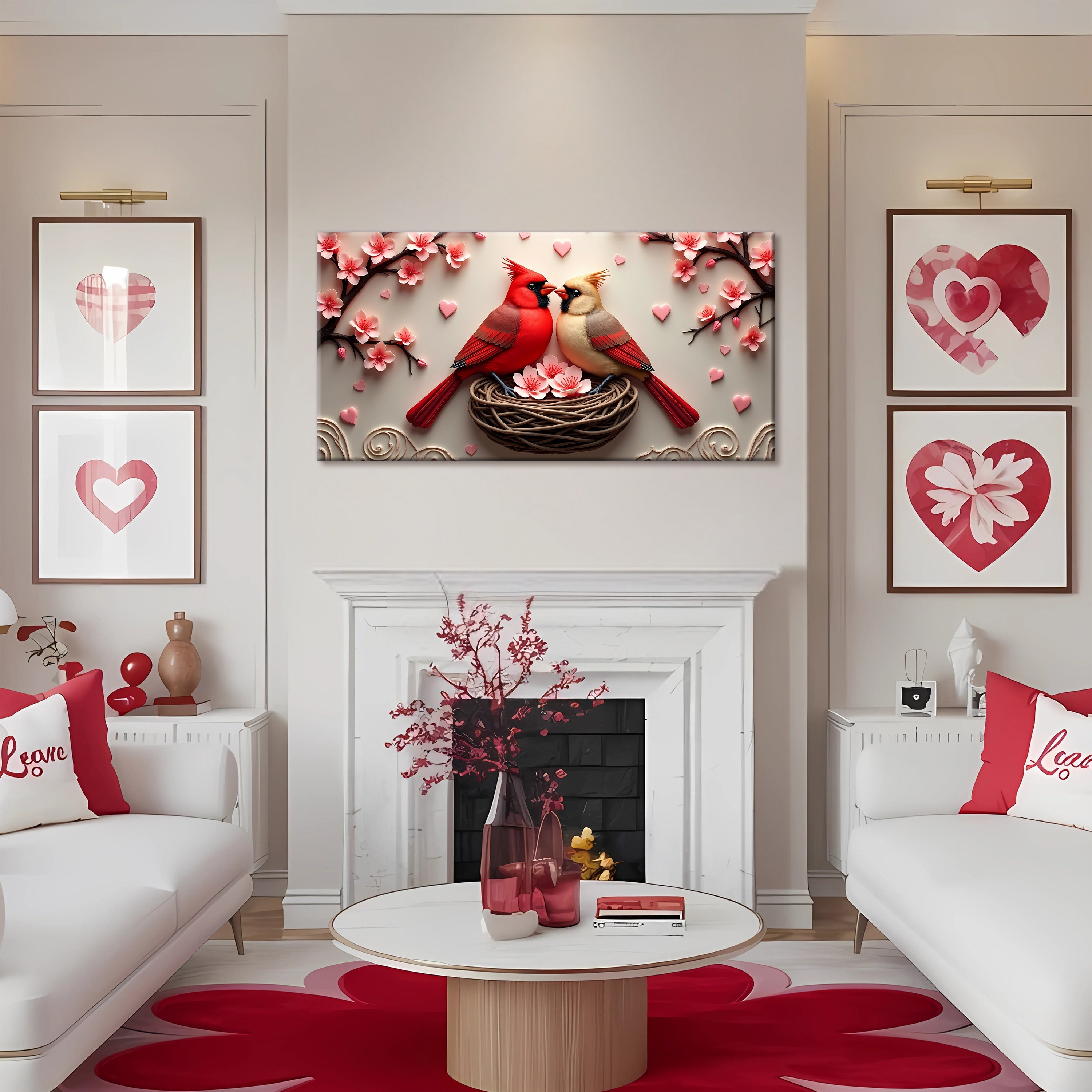 3D Cardinals Wall Art VI on sale at MyriadMart