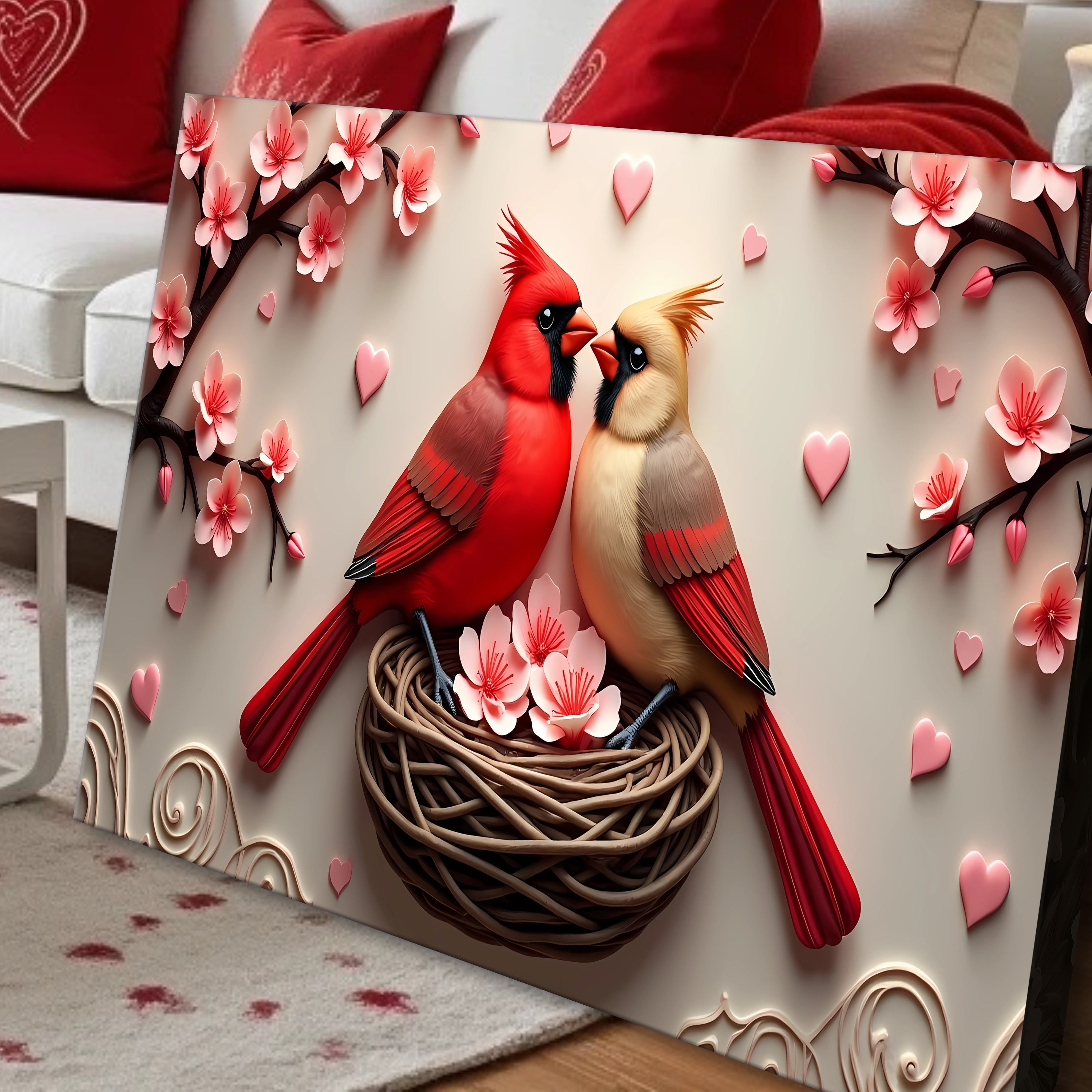3D Cardinals Wall Art VI on sale at MyriadMart