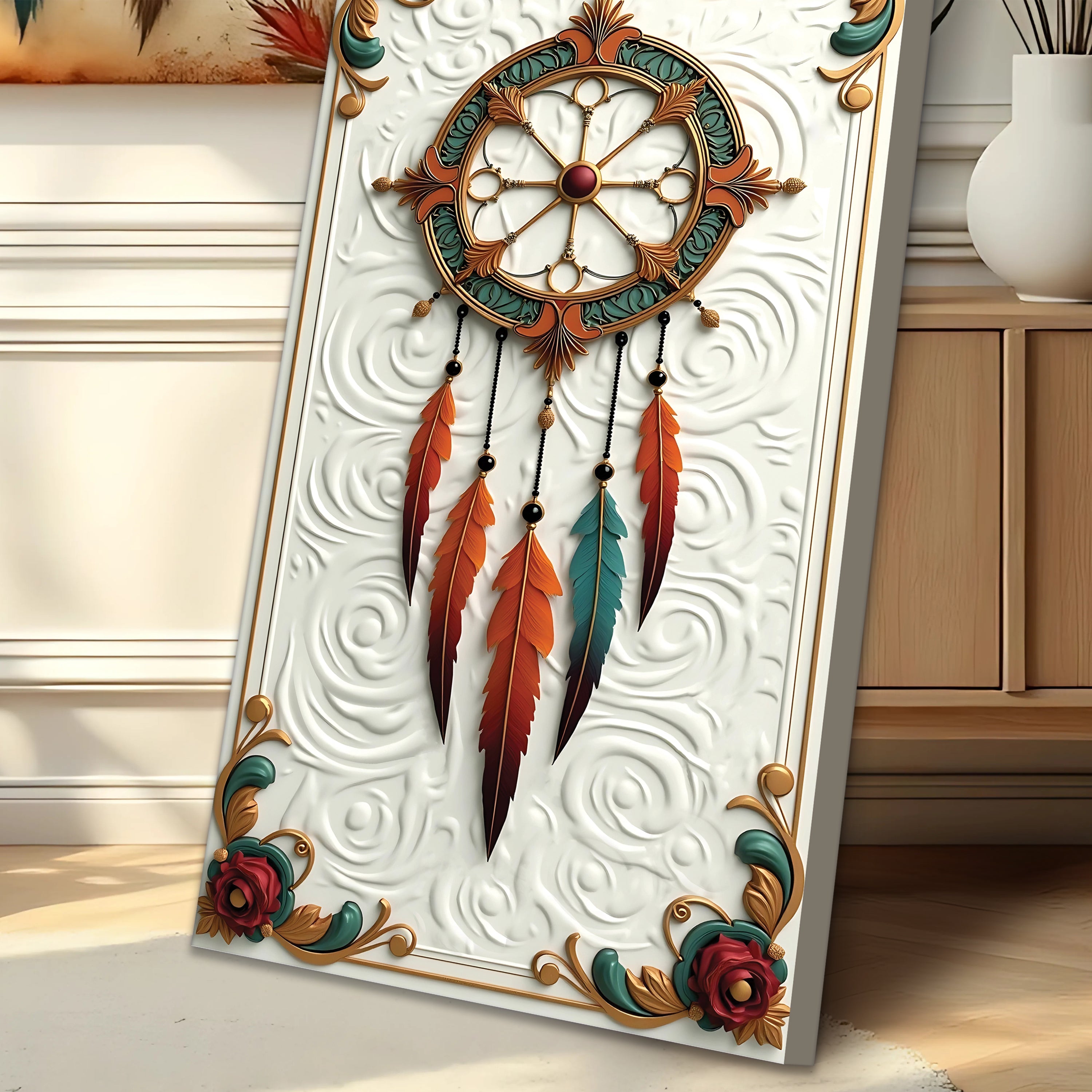 3D Whispering Feathers Wall Art III on sale at MyriadMart