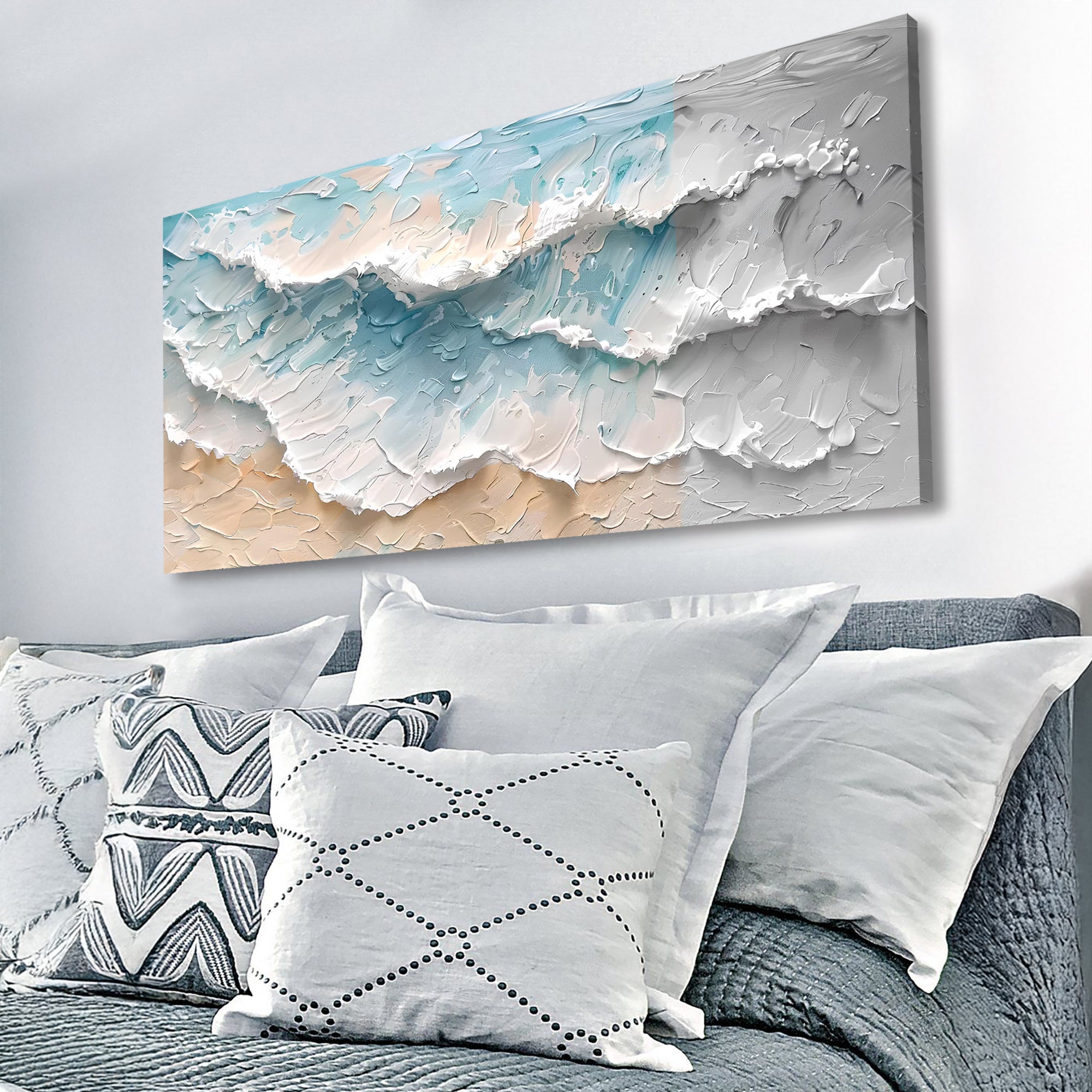 Blue Ocean Coastal Wall Art on sale at MyriadMart