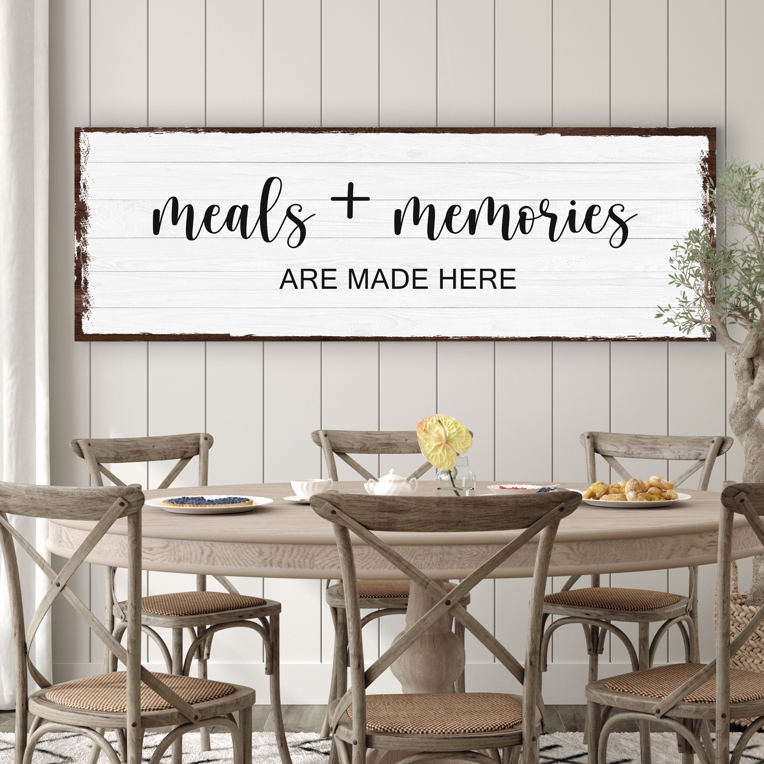 Meals And Memories Are Made Here Sign on sale at MyriadMart