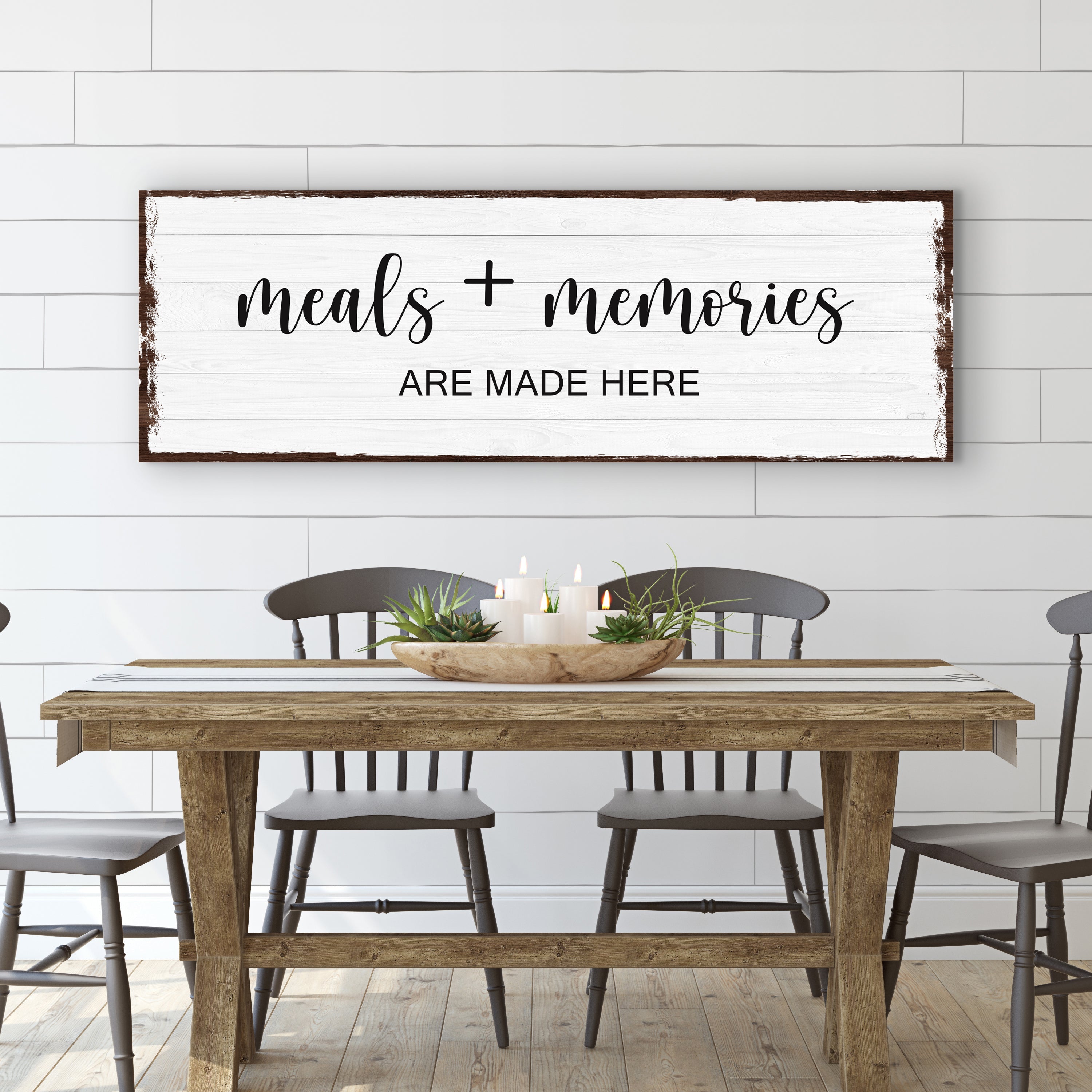 Meals And Memories Are Made Here Sign on sale at MyriadMart