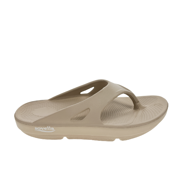Sovella Active Recovery Sandals Women's PF Thong Beige on sale at MyriadMart