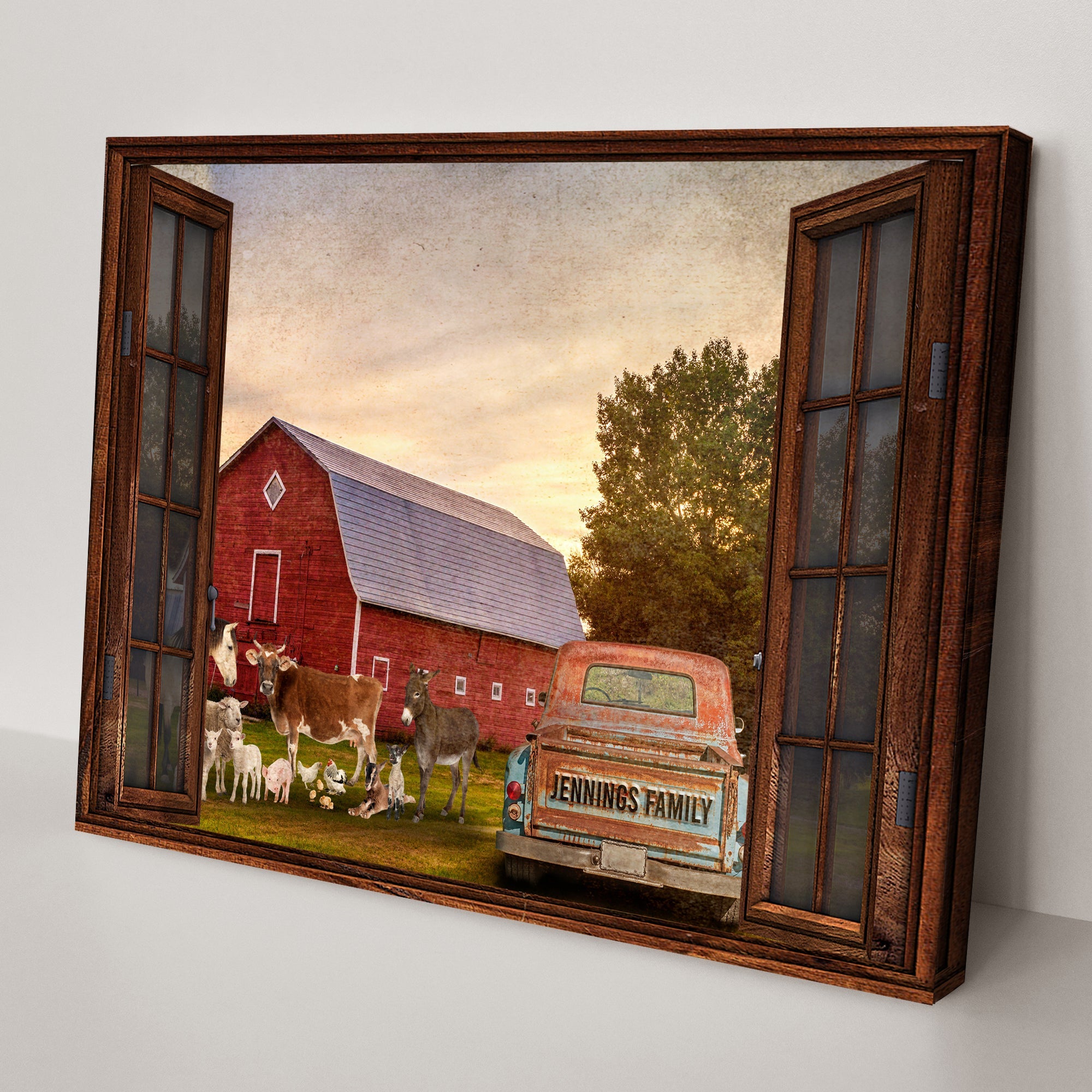 Family Farmhouse Sign on sale at MyriadMart