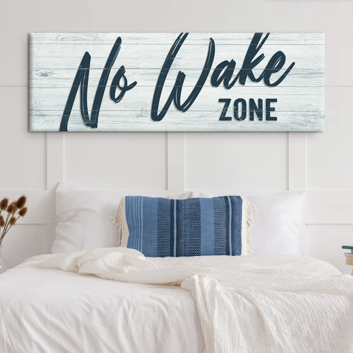 No Wake Zone Sign XVI on sale at MyriadMart