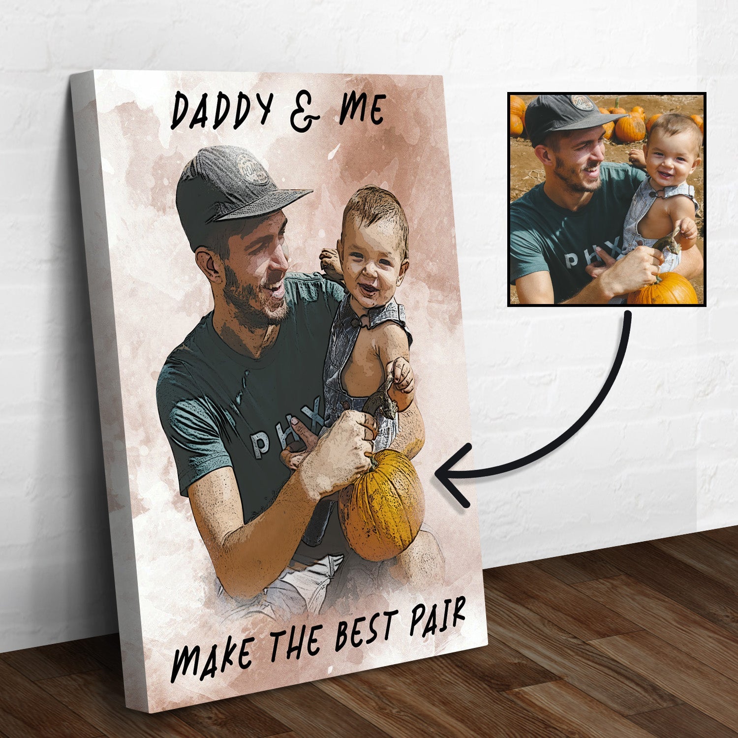 Daddy & Me Make the Best Pair Sign on sale at MyriadMart