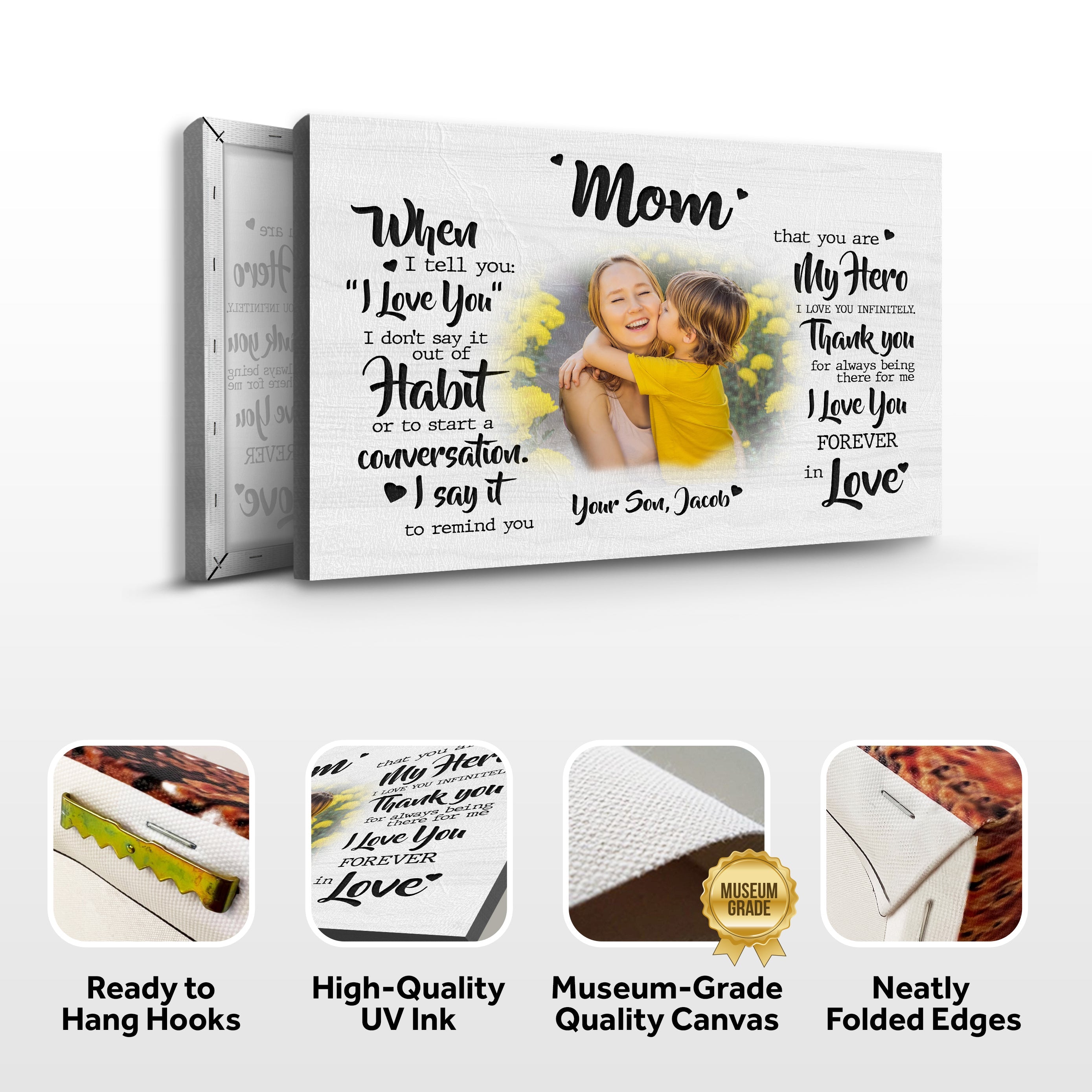 Mother's Day Sign My Hero on sale at MyriadMart