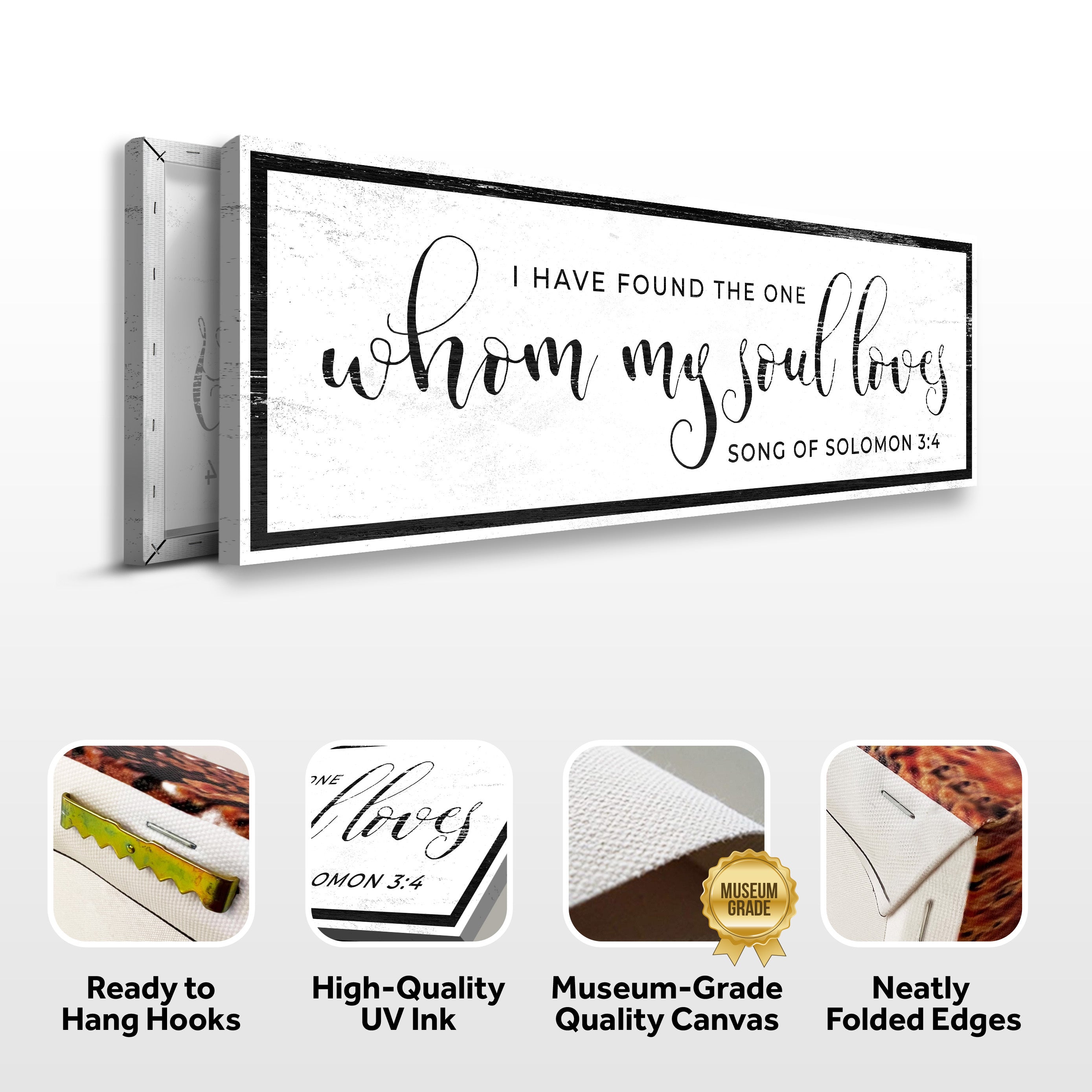 Song Of Solomon 3:4 - I Have Found The One Sign III on sale at MyriadMart