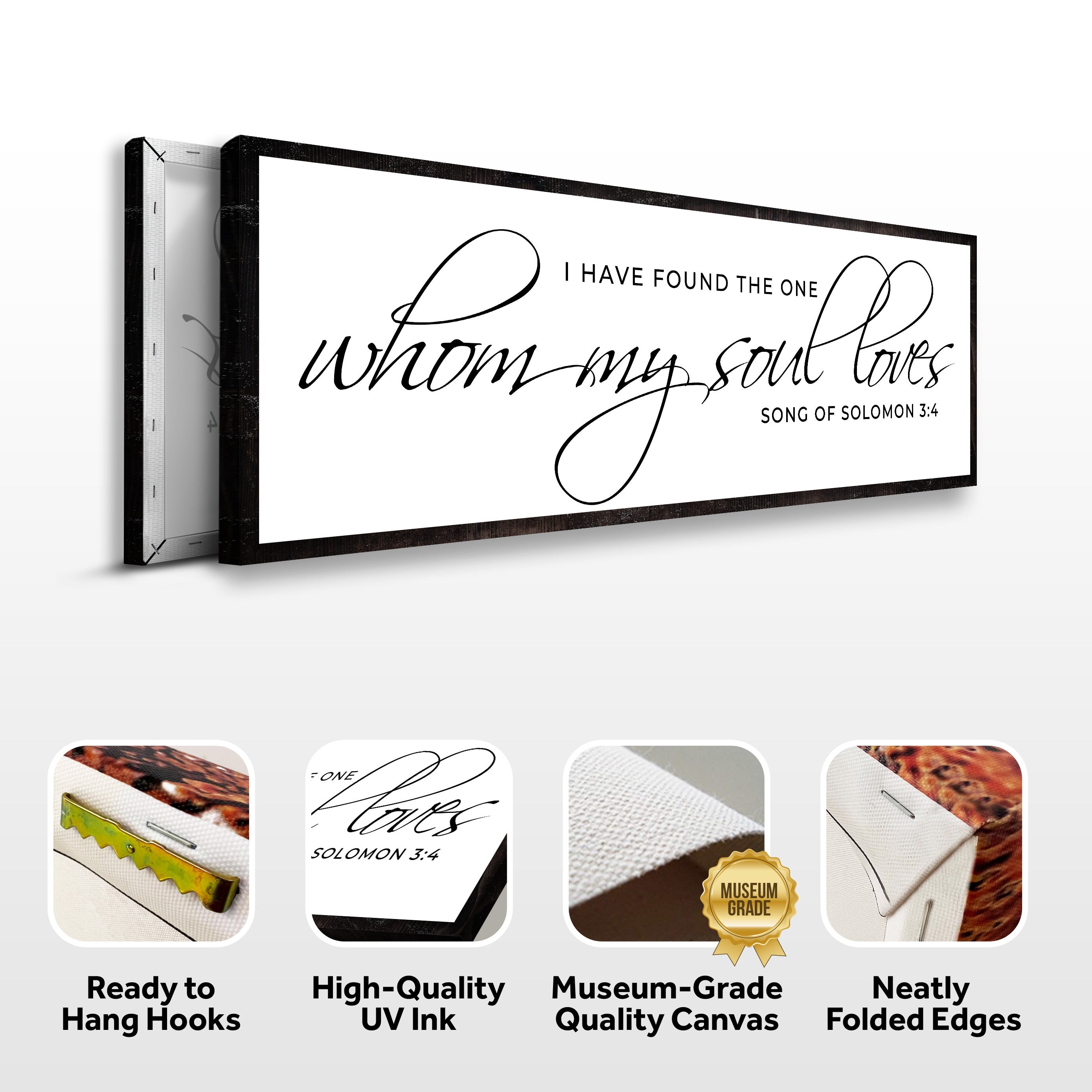 Song Of Solomon 3:4 - I Have Found The One Sign IV on sale at MyriadMart