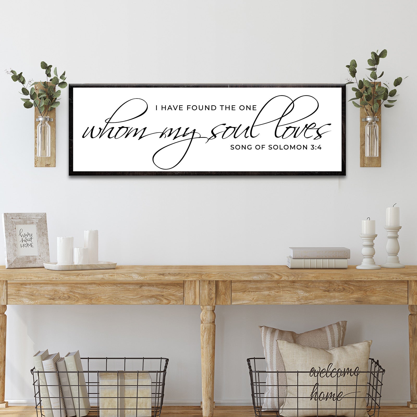 Song Of Solomon 3:4 - I Have Found The One Sign IV on sale at MyriadMart