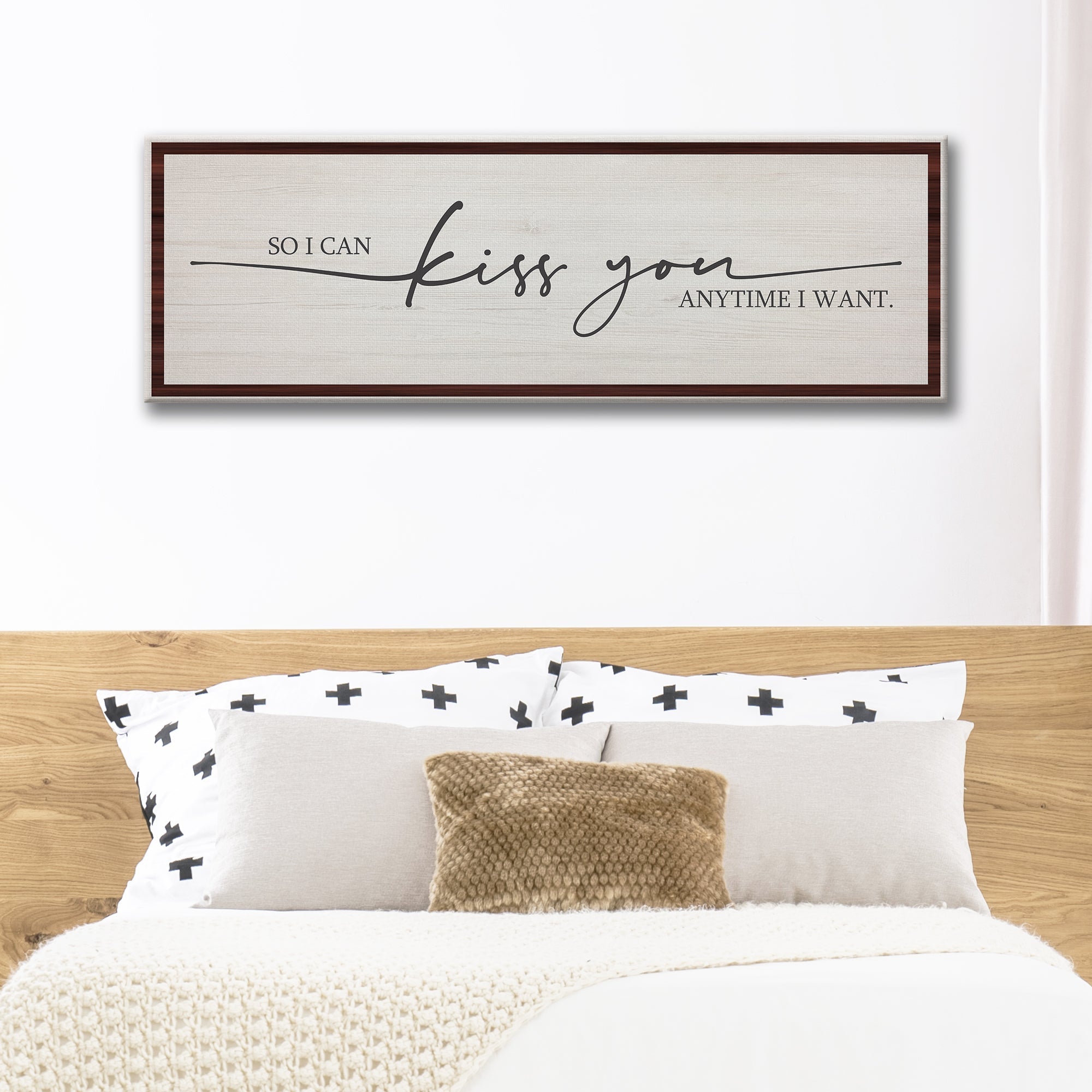 So I Can Kiss You Anytime I Want Sign on sale at MyriadMart