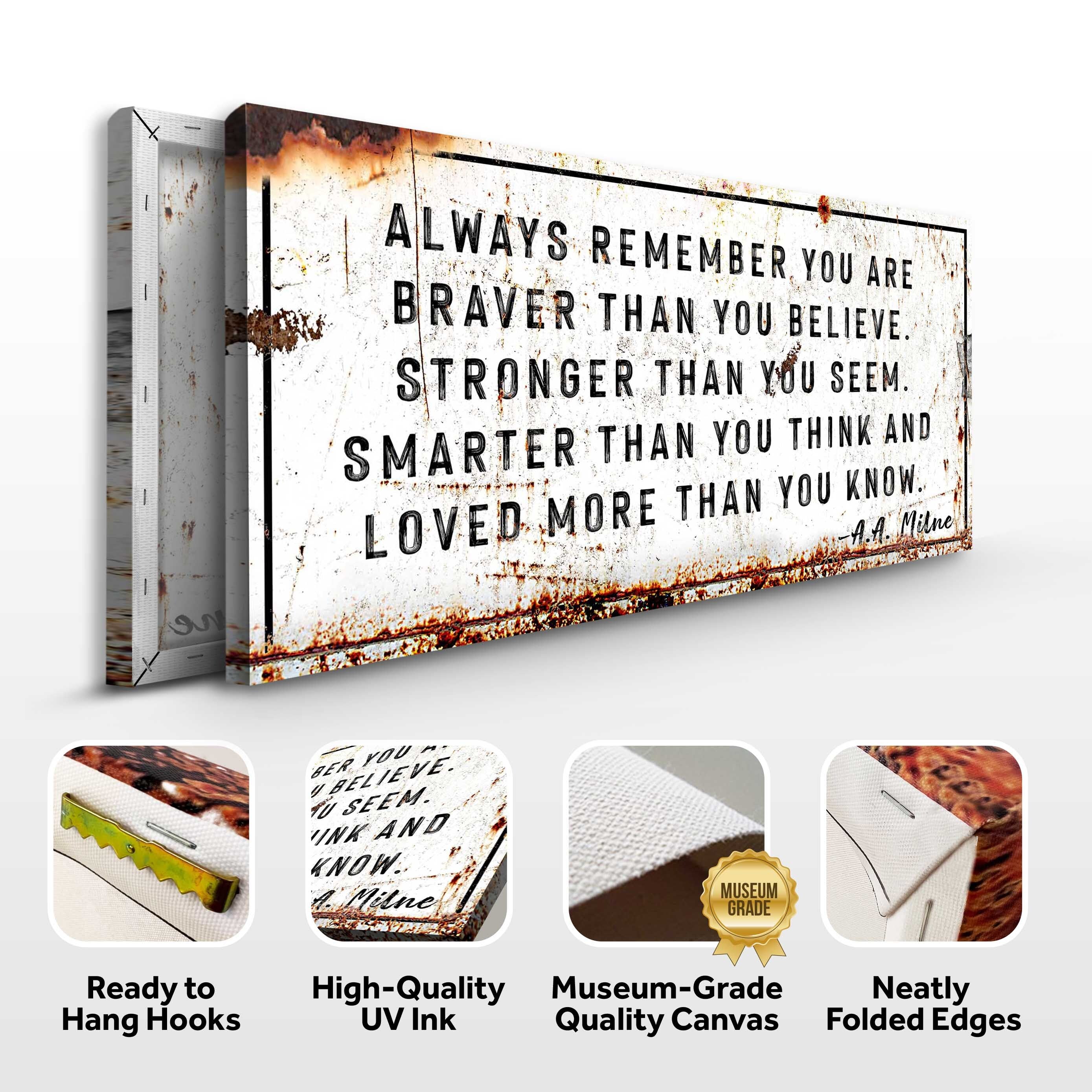 You Are Loved More Than You Know Rustic Sign on sale at MyriadMart