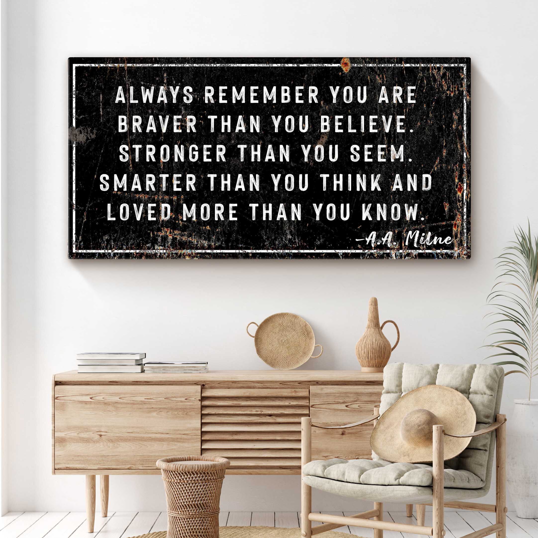 You Are Loved More Than You Know Rustic Sign on sale at MyriadMart