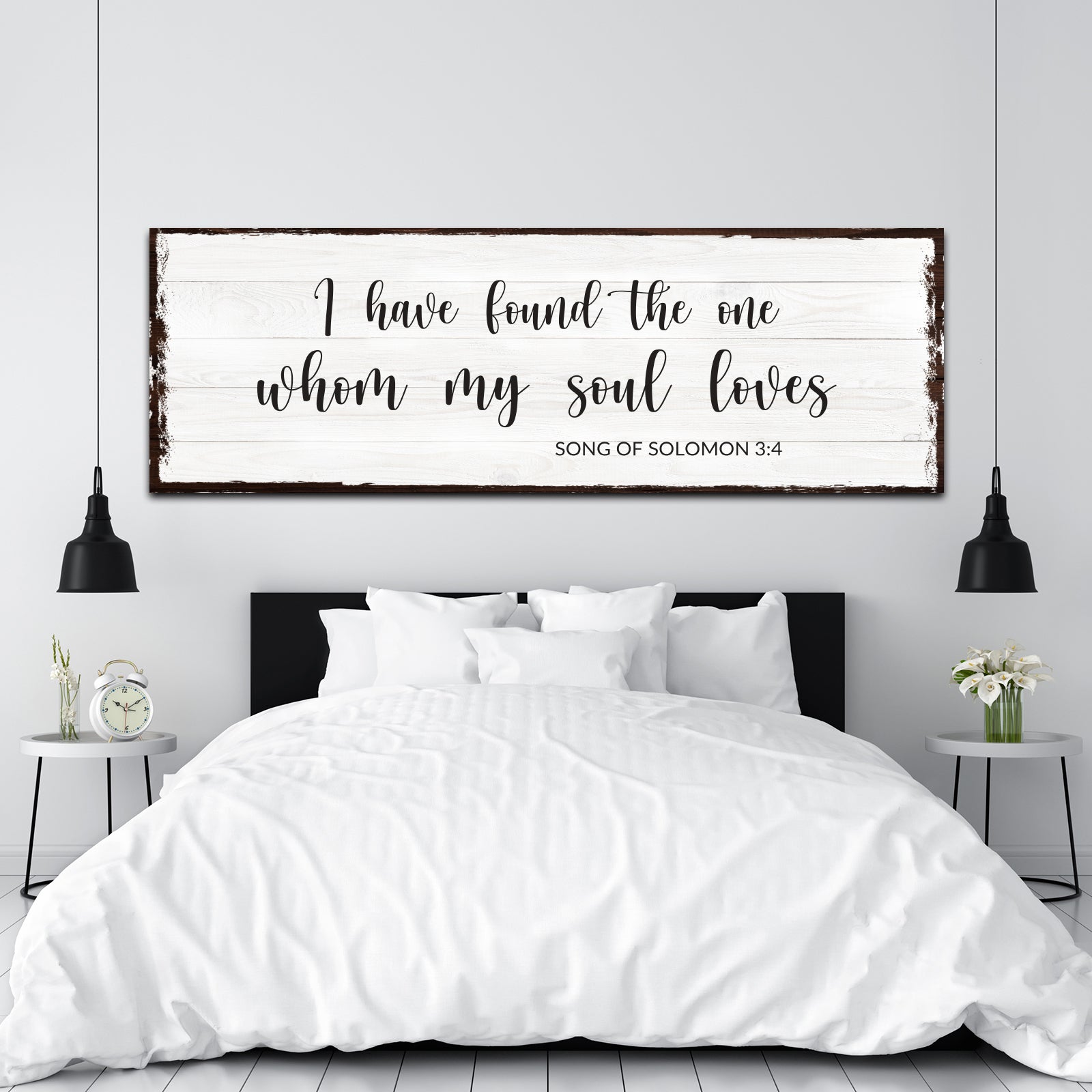 Song Of Solomon 3:4 - The One Whom My Soul Loves Sign II on sale at MyriadMart