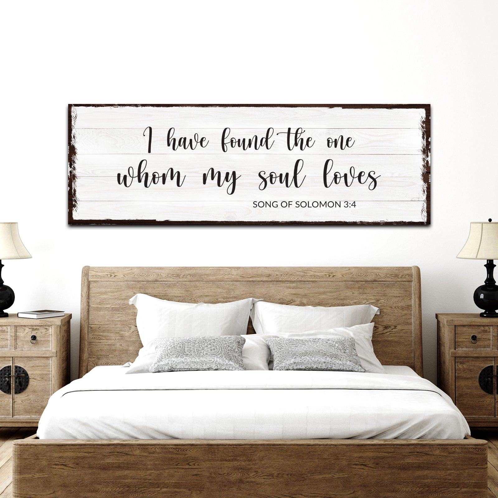 Song Of Solomon 3:4 - The One Whom My Soul Loves Sign II on sale at MyriadMart