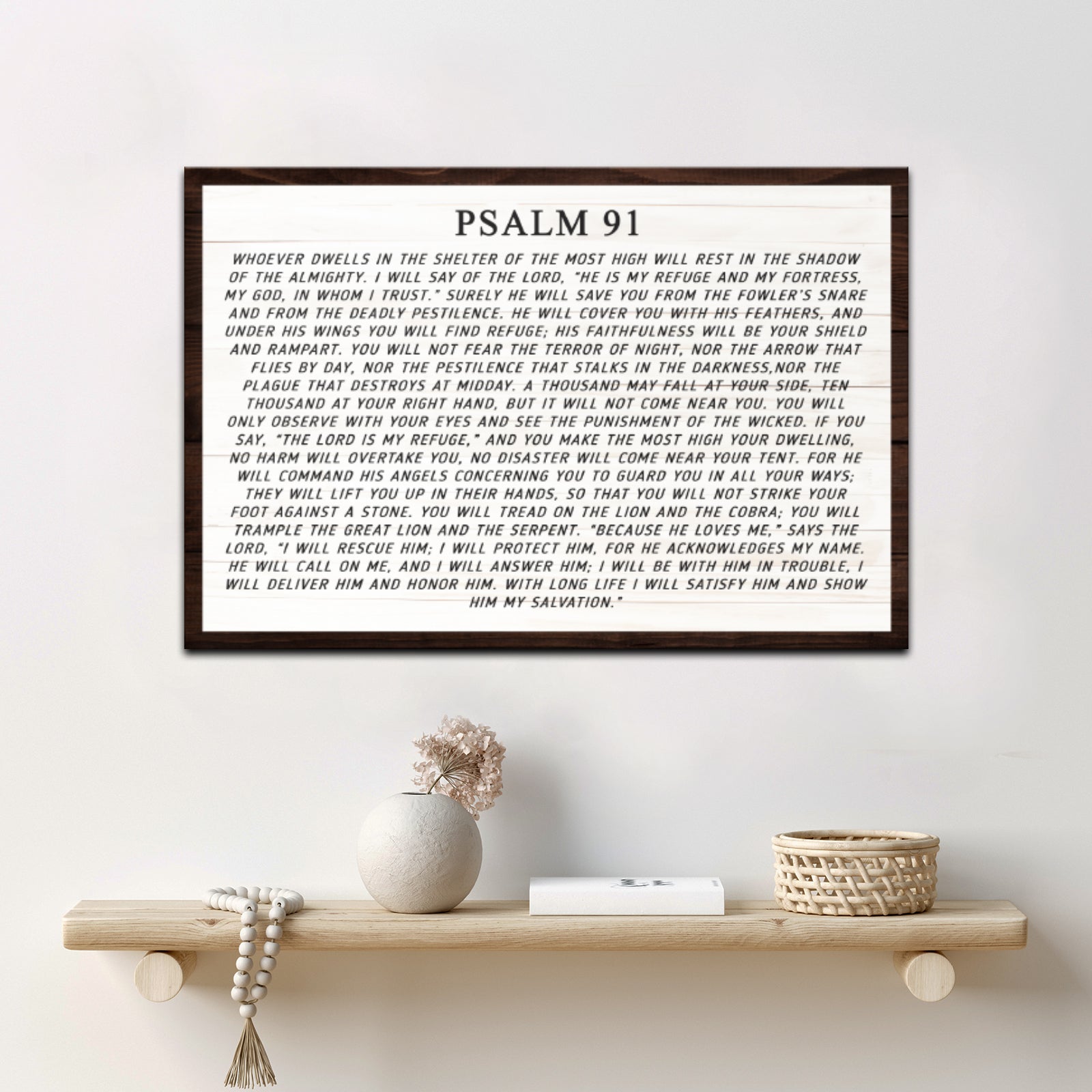 Psalm 91 - Whoever Dwells Sign on sale at MyriadMart
