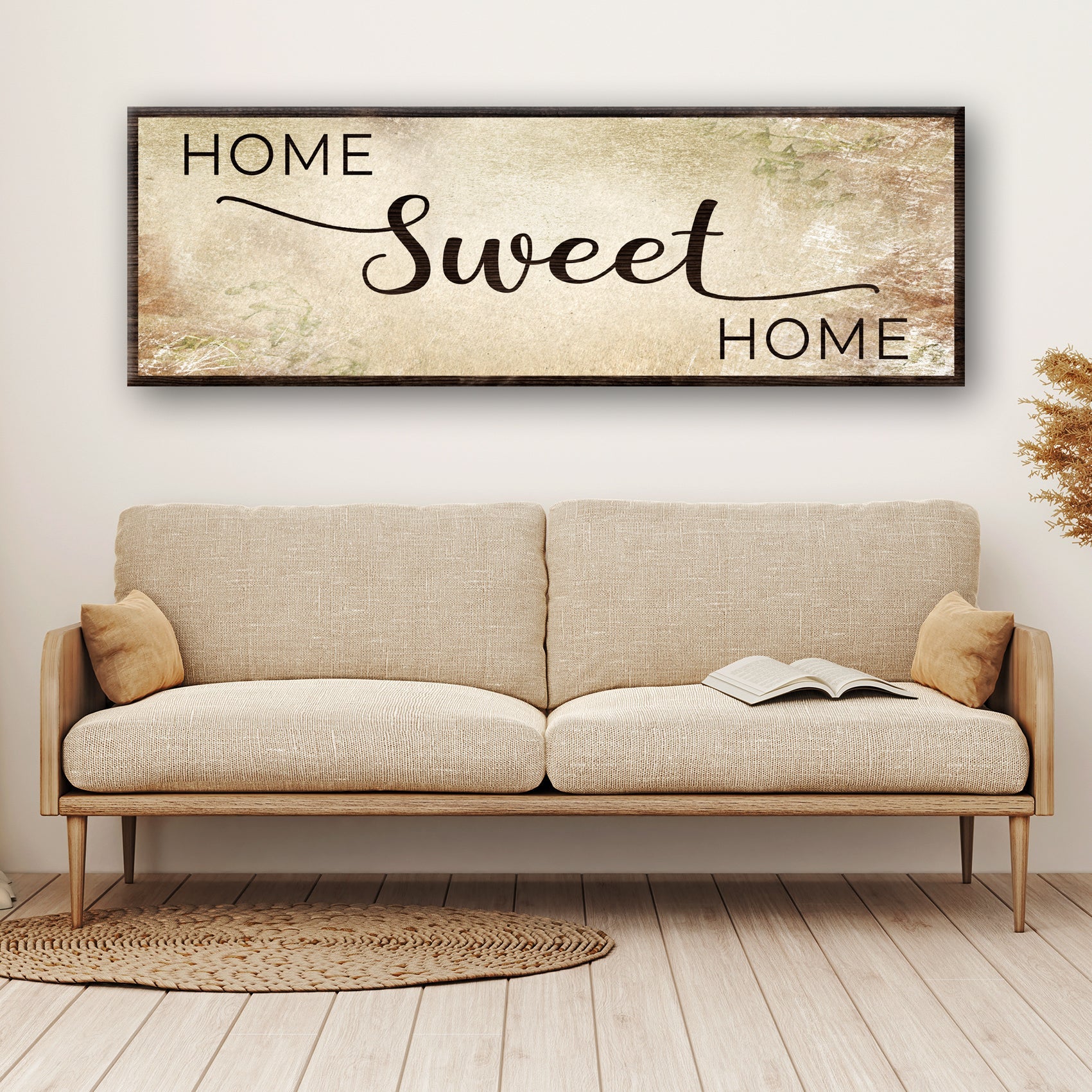 Home Sweet Home Grunge Sign on sale at MyriadMart