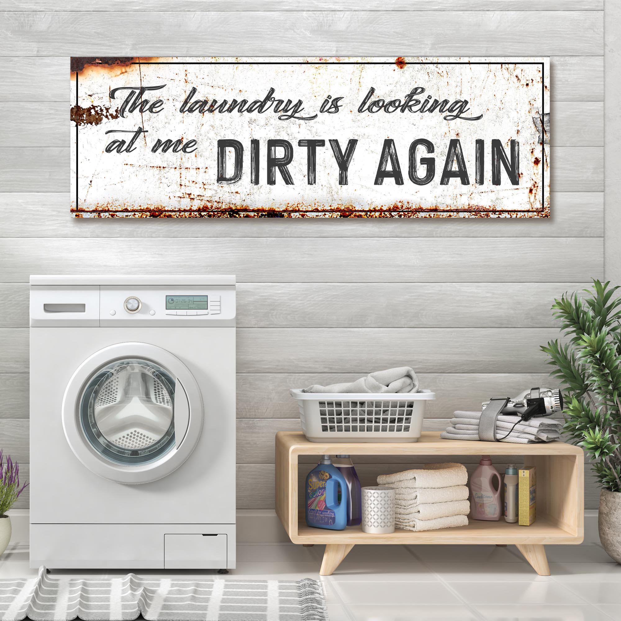 Dirty Laundry Sign on sale at MyriadMart