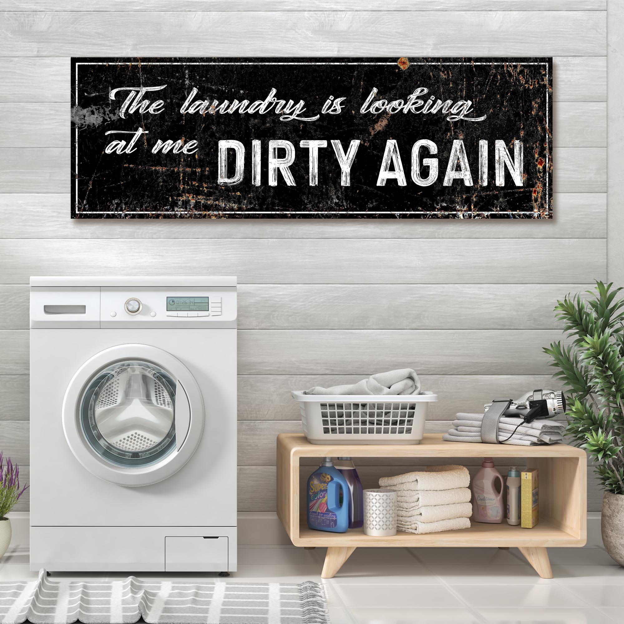 Dirty Laundry Sign on sale at MyriadMart