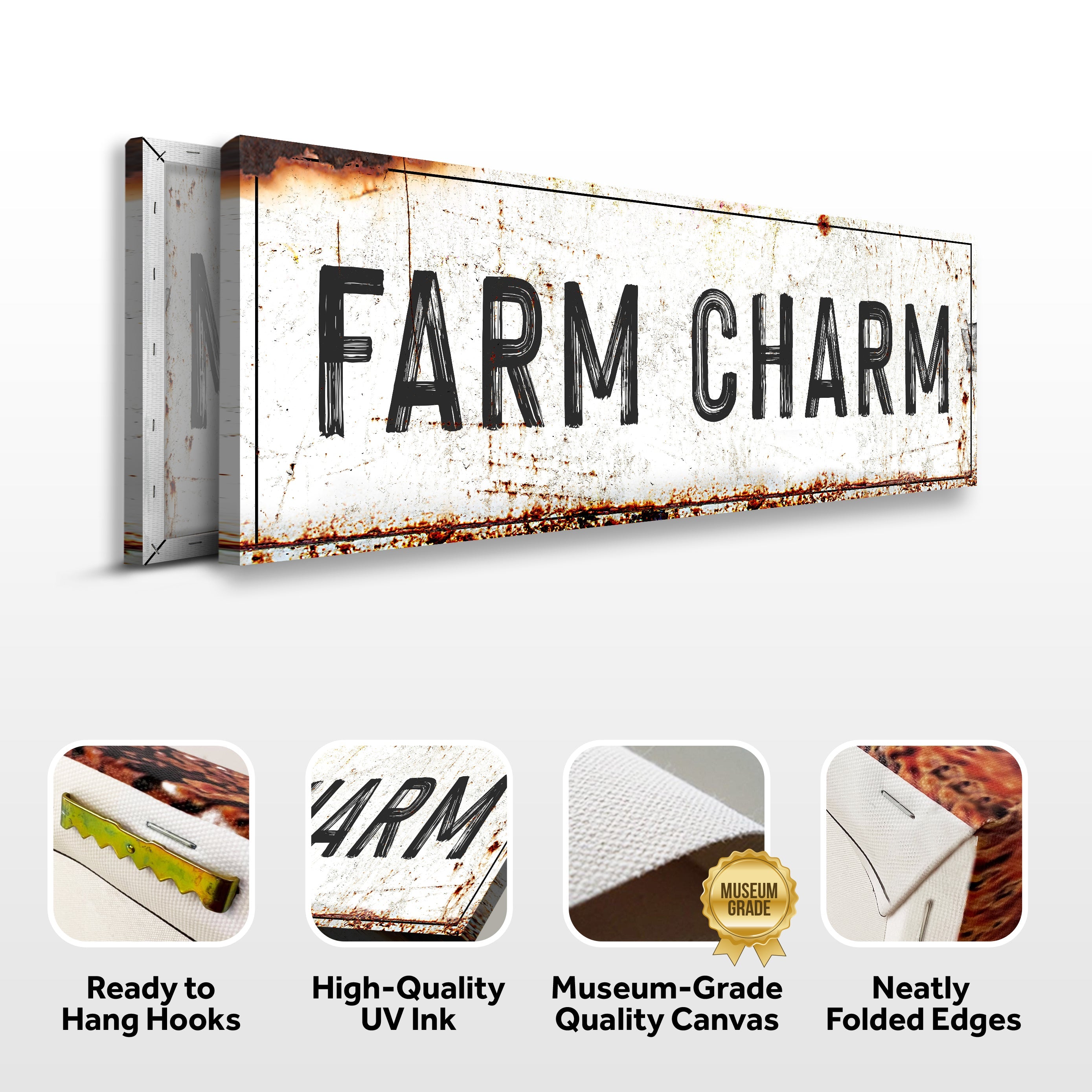 Farm Charm Sign on sale at MyriadMart