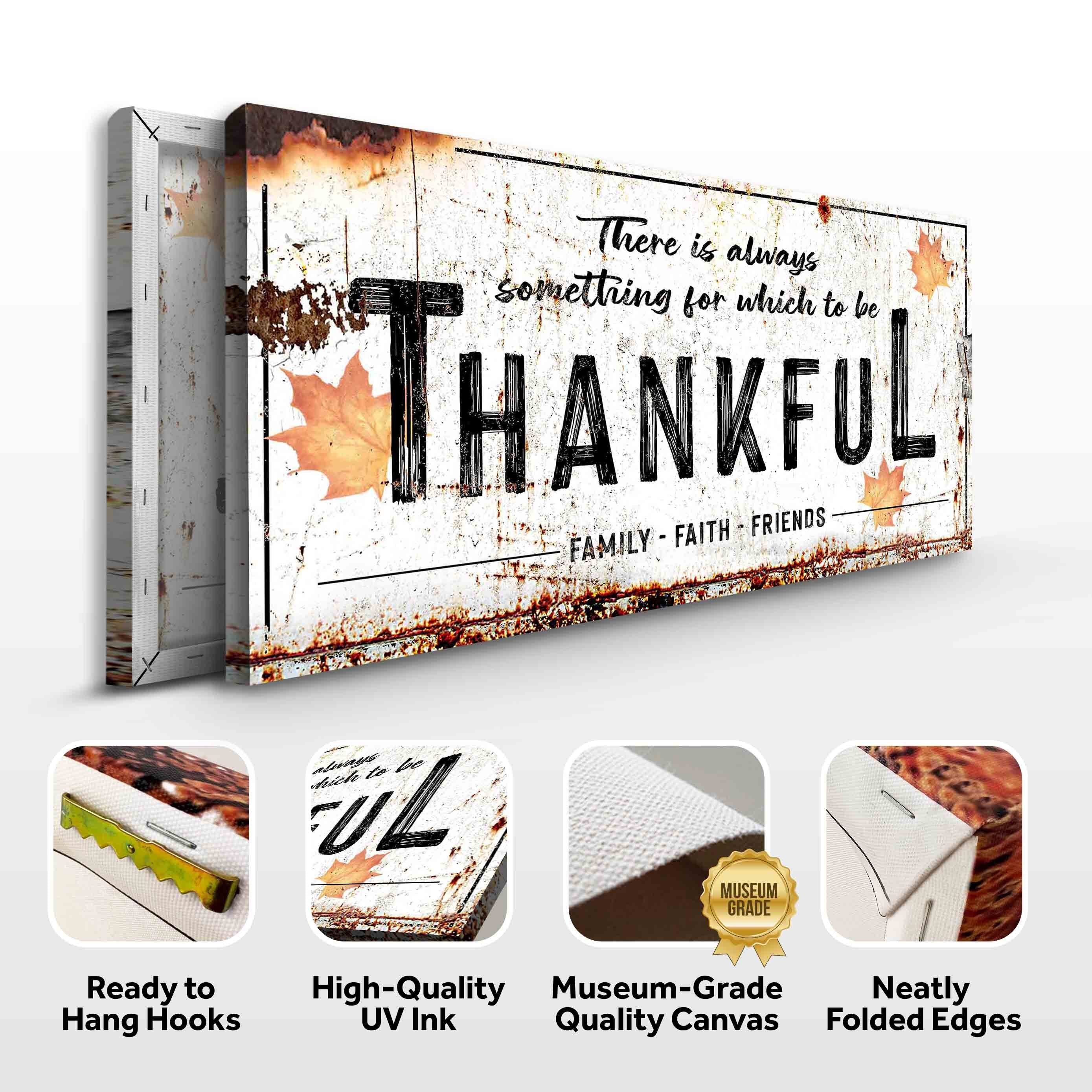 Always Thankful Sign on sale at MyriadMart