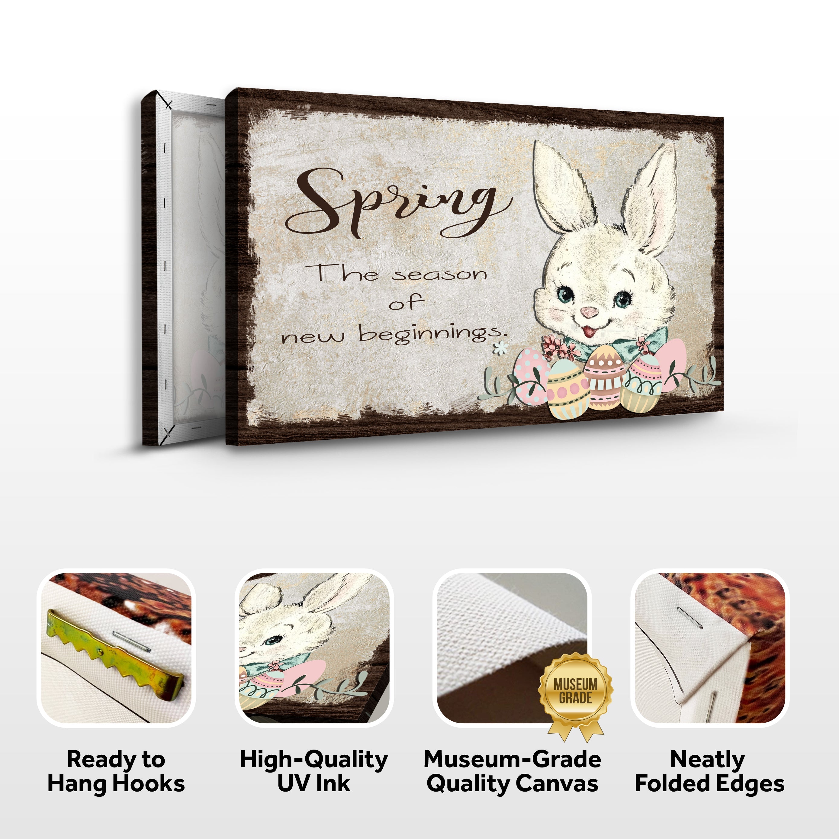 Easter Bunny Spring Sign on sale at MyriadMart