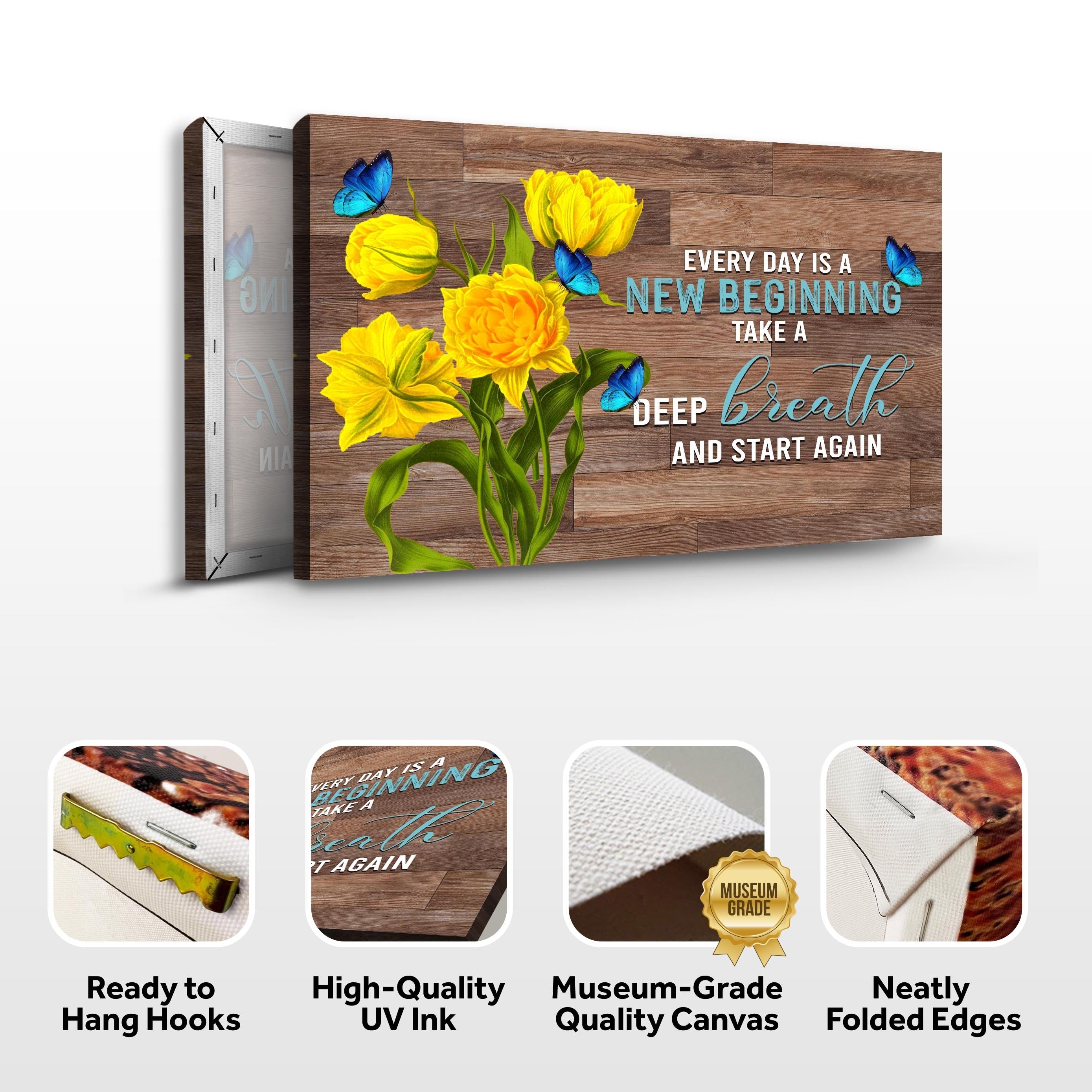 Everyday Is A New Beginning Sign II on sale at MyriadMart