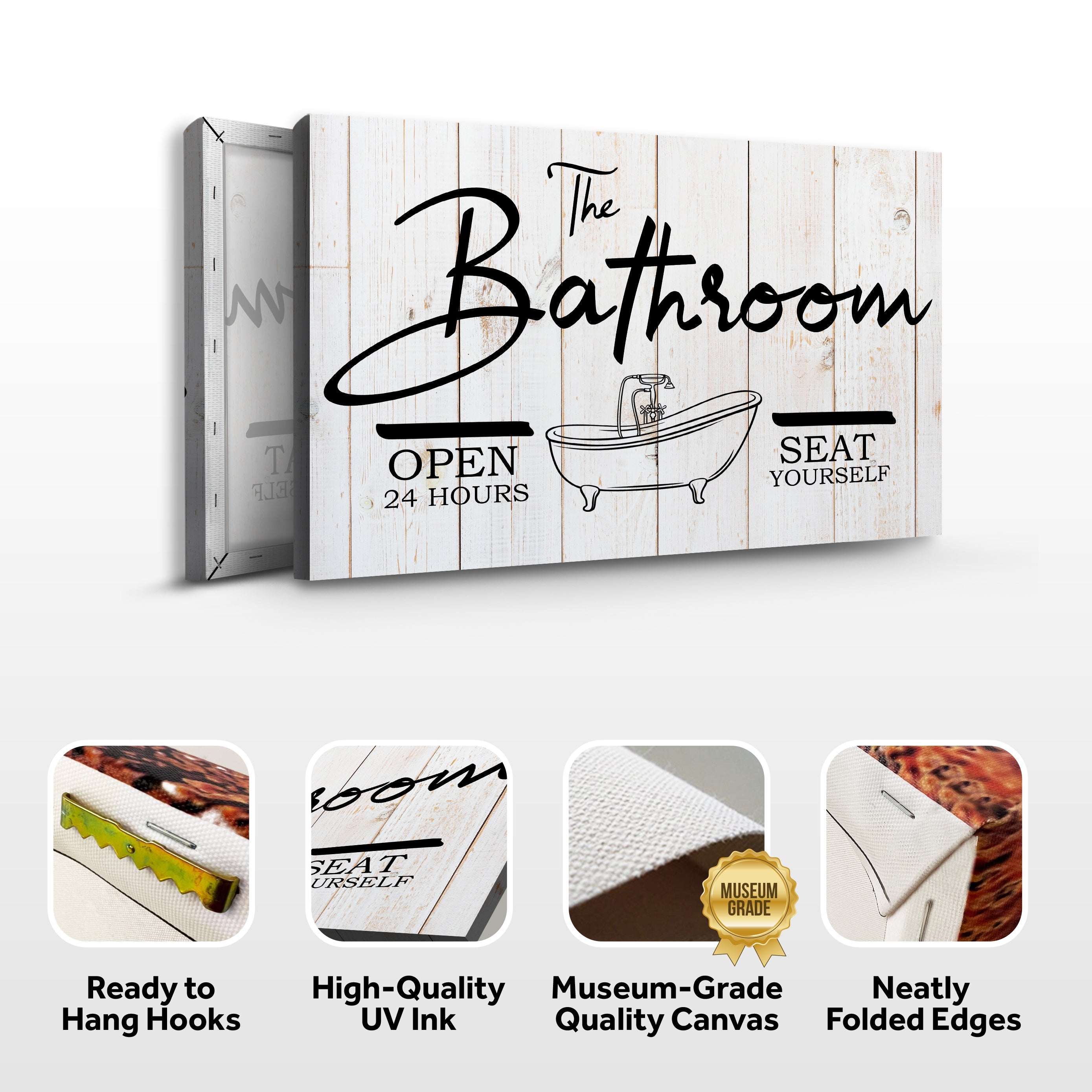 The Bathroom Sign on sale at MyriadMart