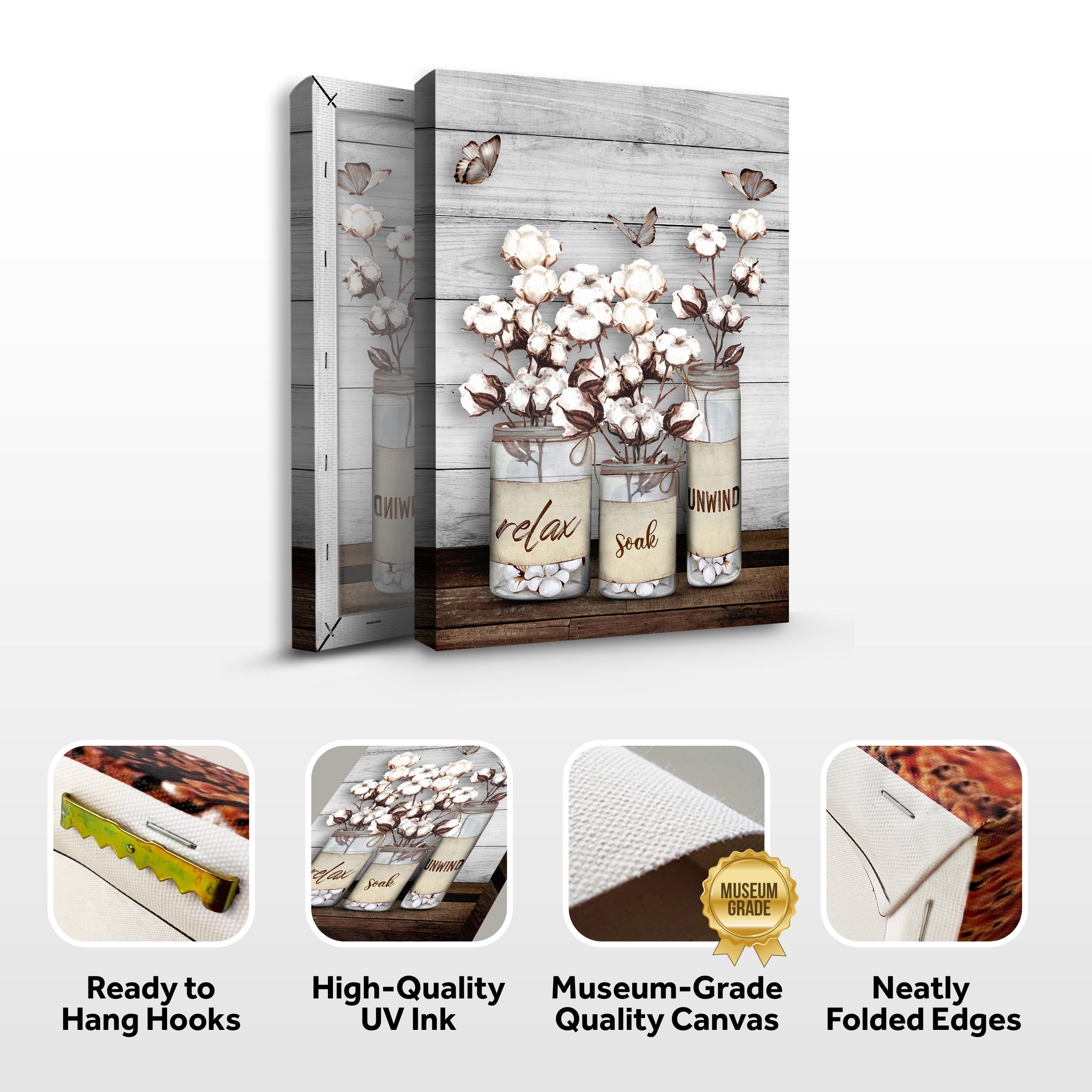 Relax, Soak, Unwind Sign II on sale at MyriadMart