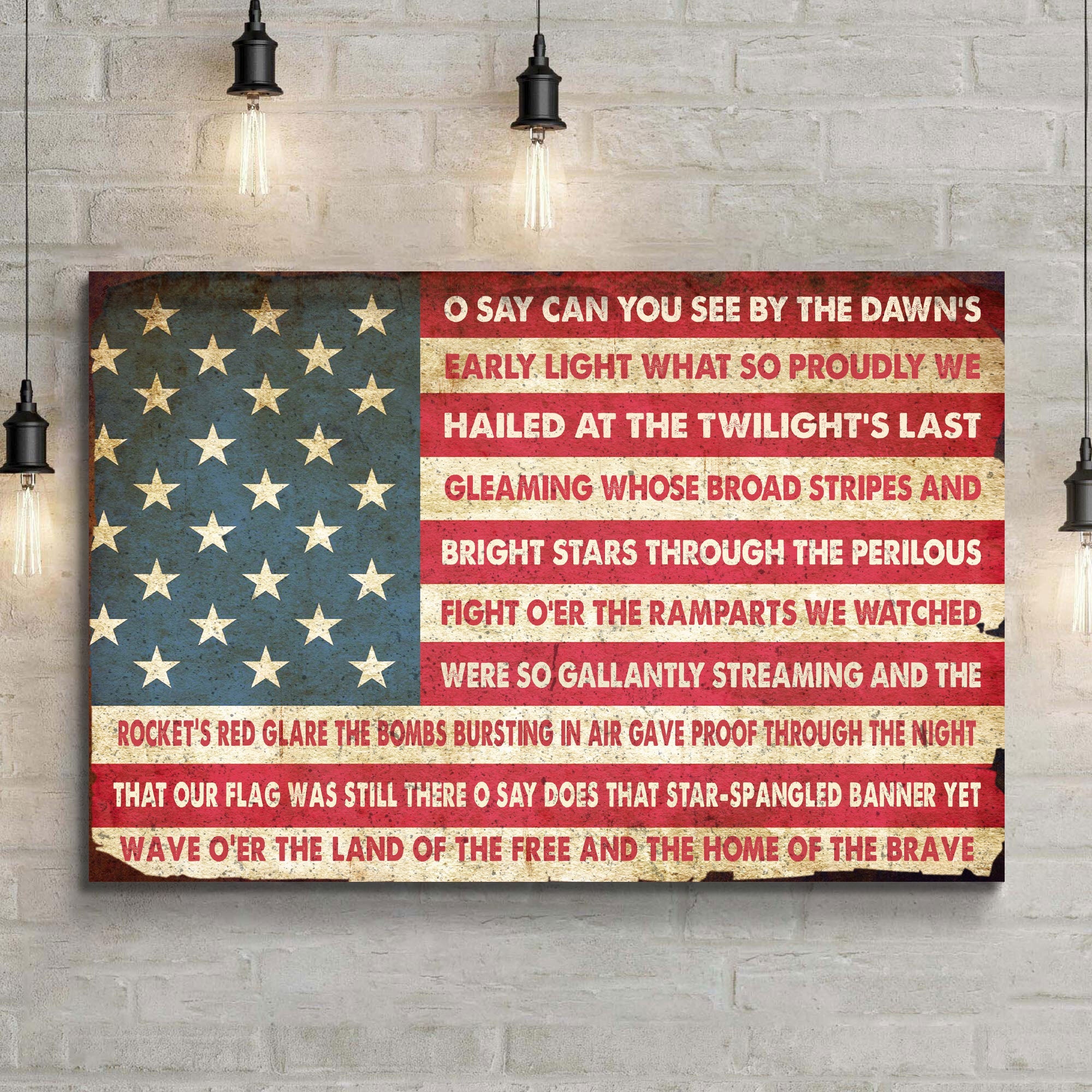 American Anthem Sign on sale at MyriadMart