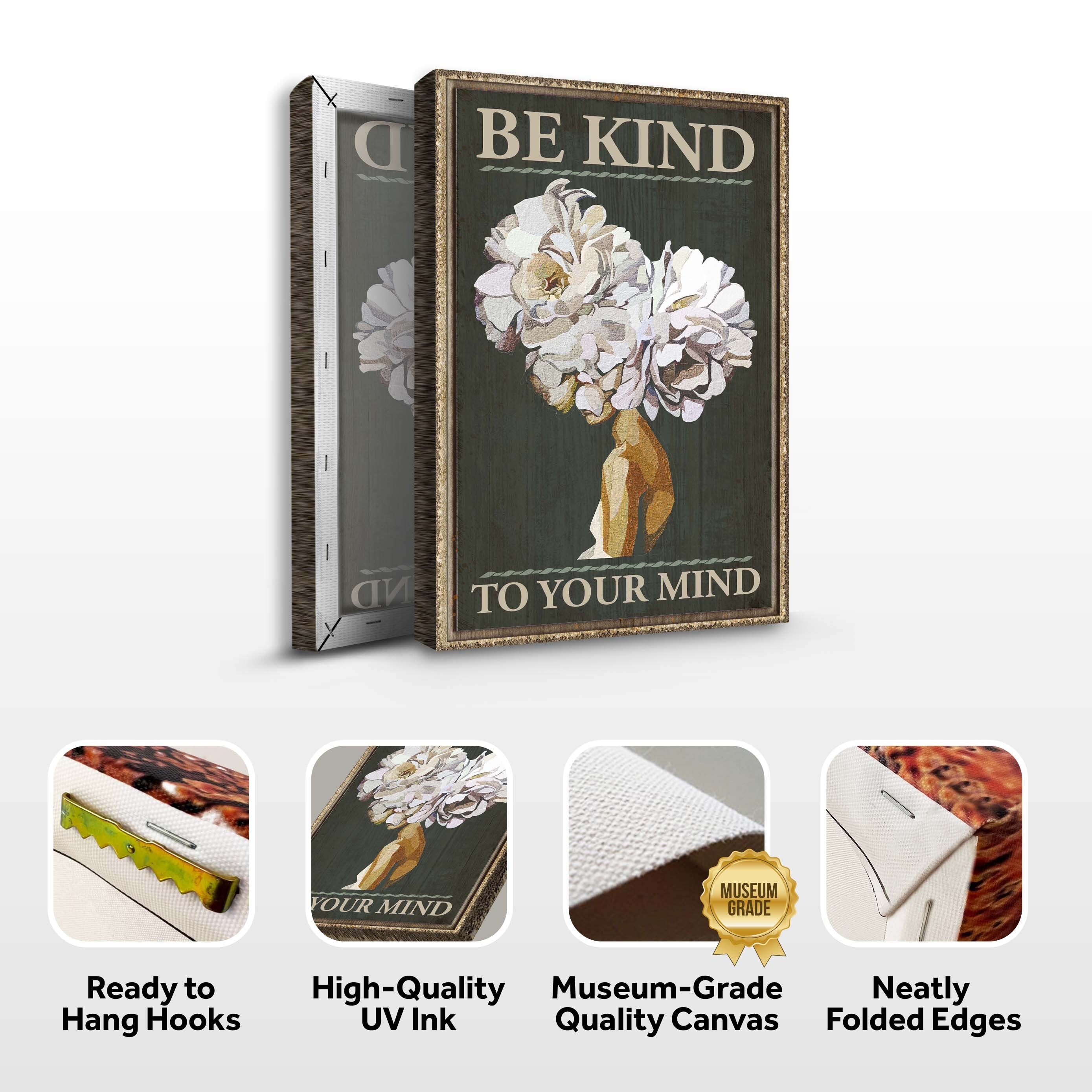 Be Kind To Your Mind Sign II on sale at MyriadMart