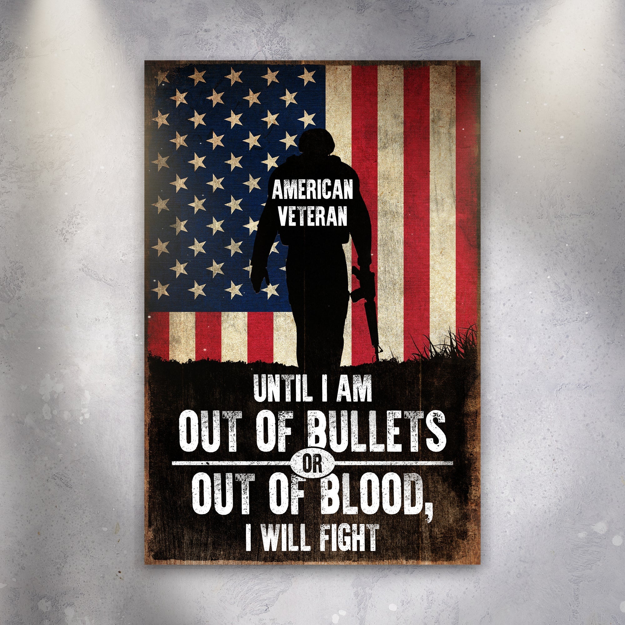 Until I Am Out Of Bullets Sign on sale at MyriadMart