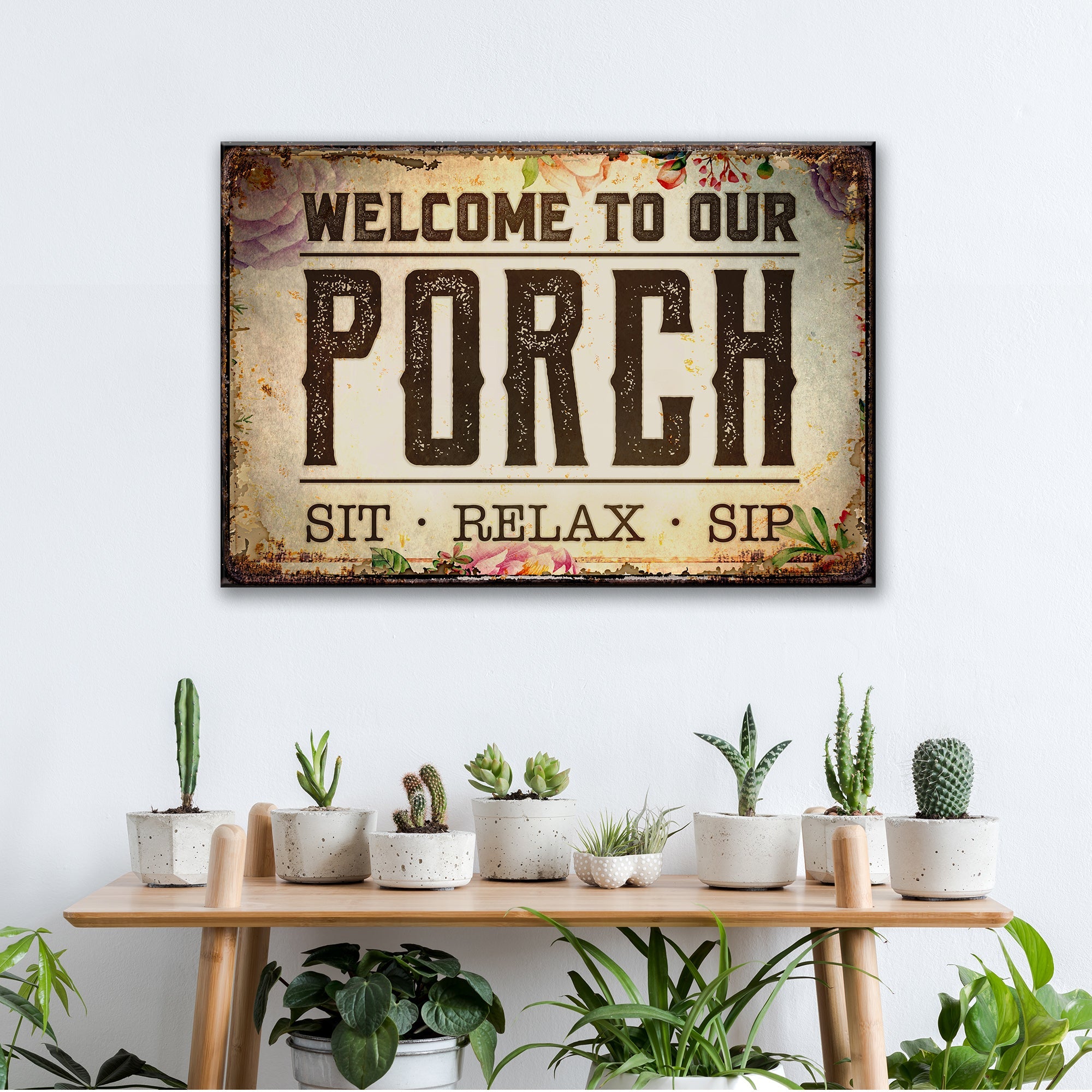 Welcome To Our Porch Sign III on sale at MyriadMart