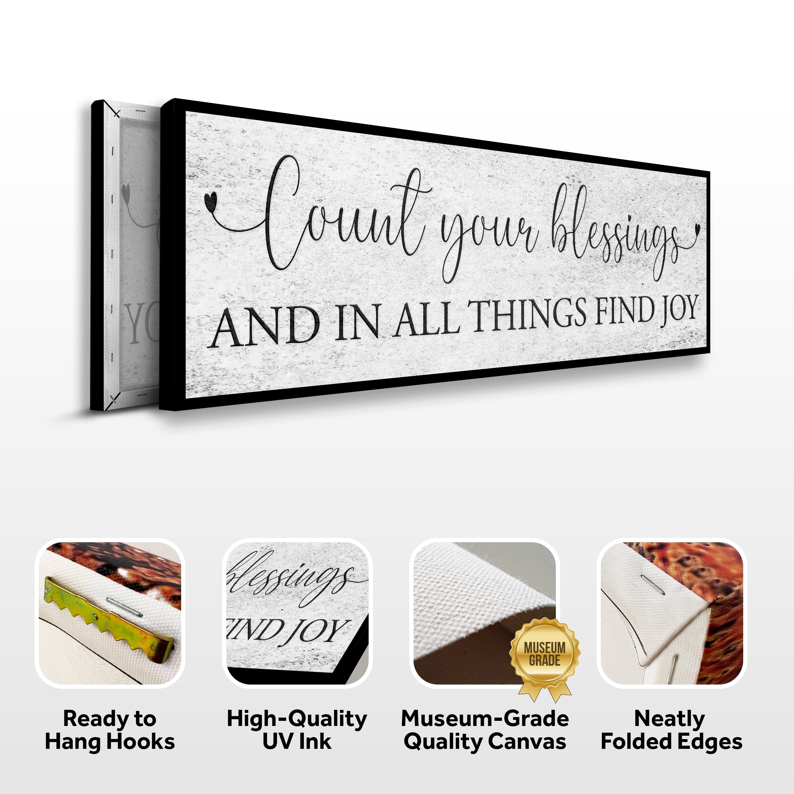 Count Your Blessings Sign III on sale at MyriadMart