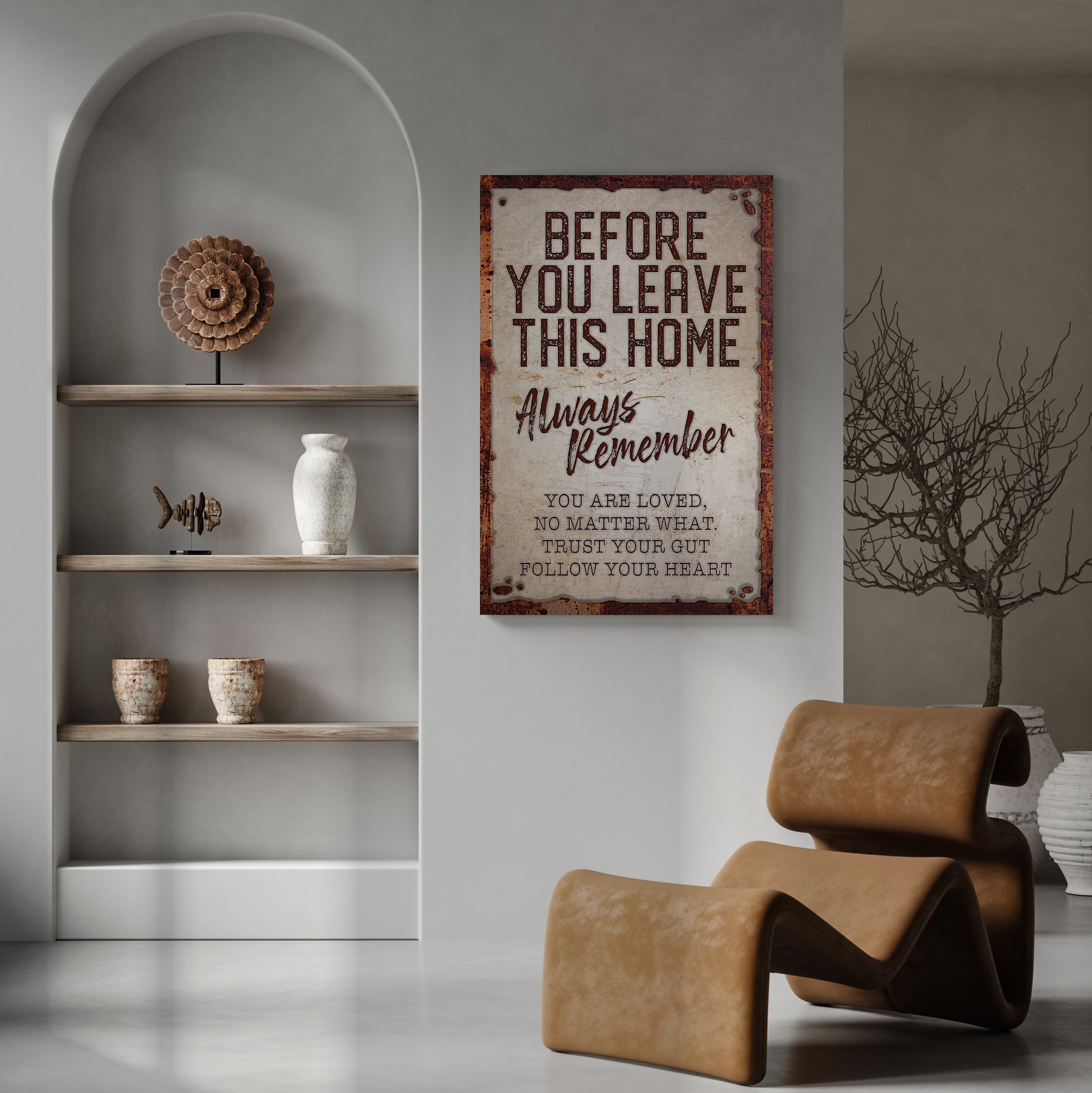 Before You Leave This Home Sign on sale at MyriadMart